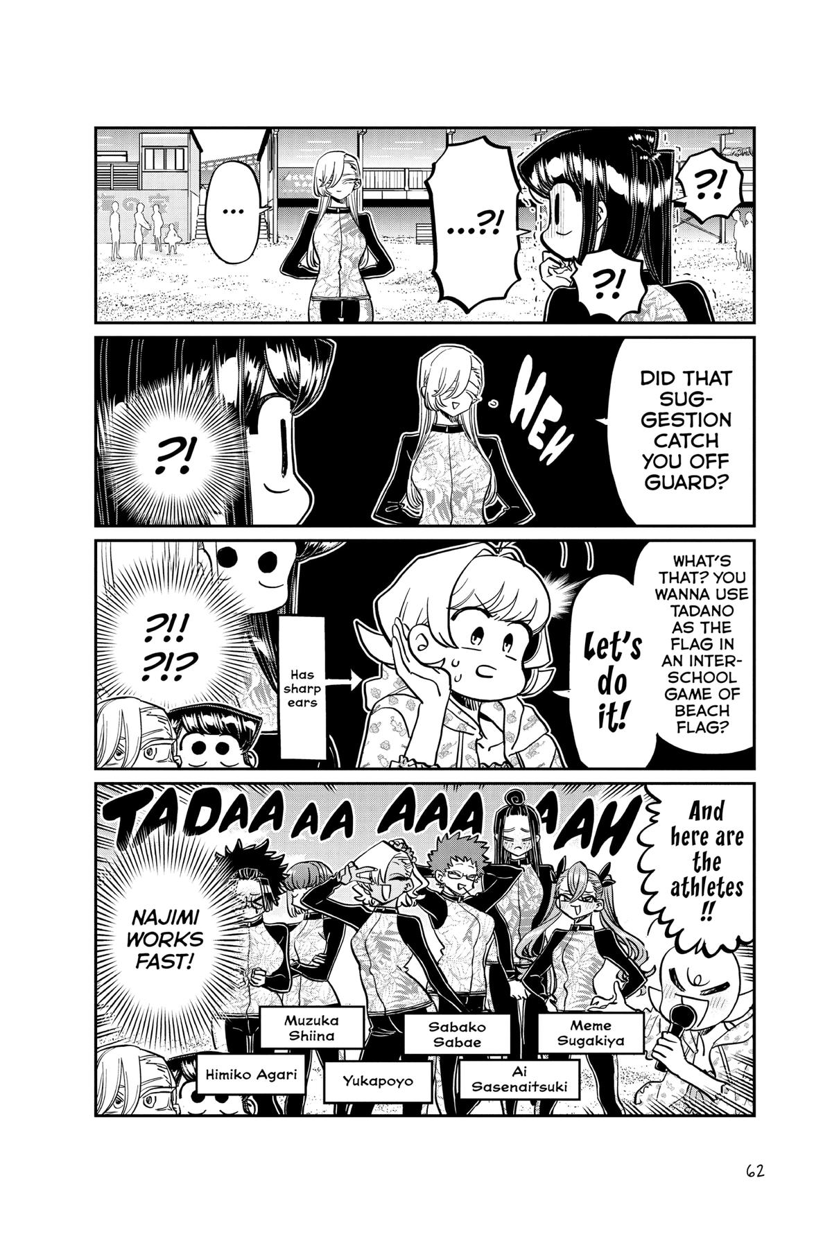 Komi Can’t Communicate Chapter 381