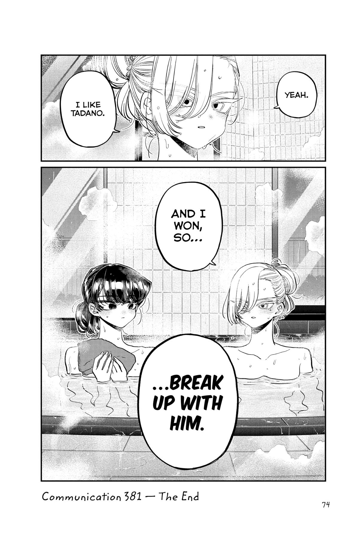 Komi Can’t Communicate Chapter 381