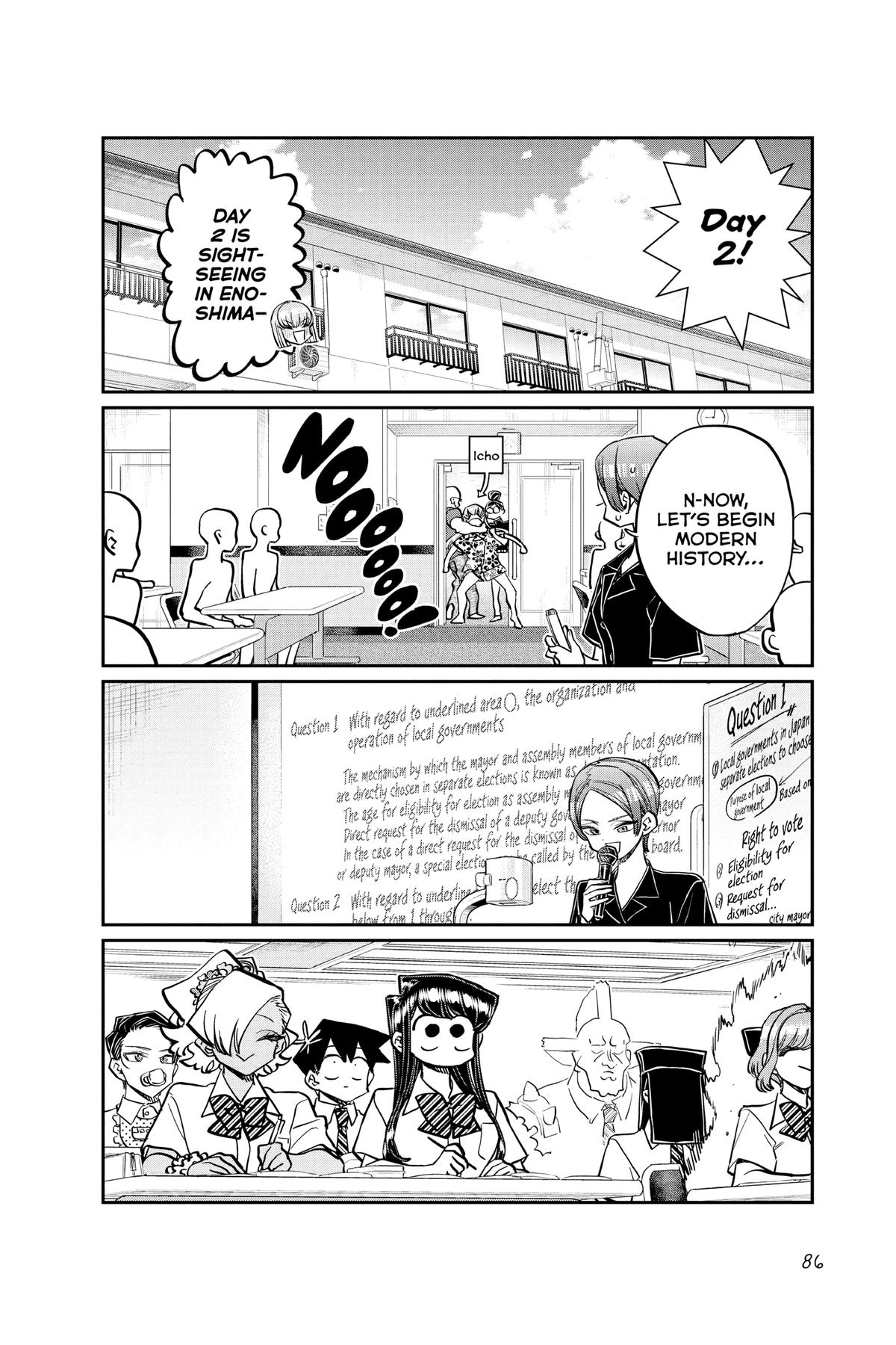 Komi Can’t Communicate Chapter 382