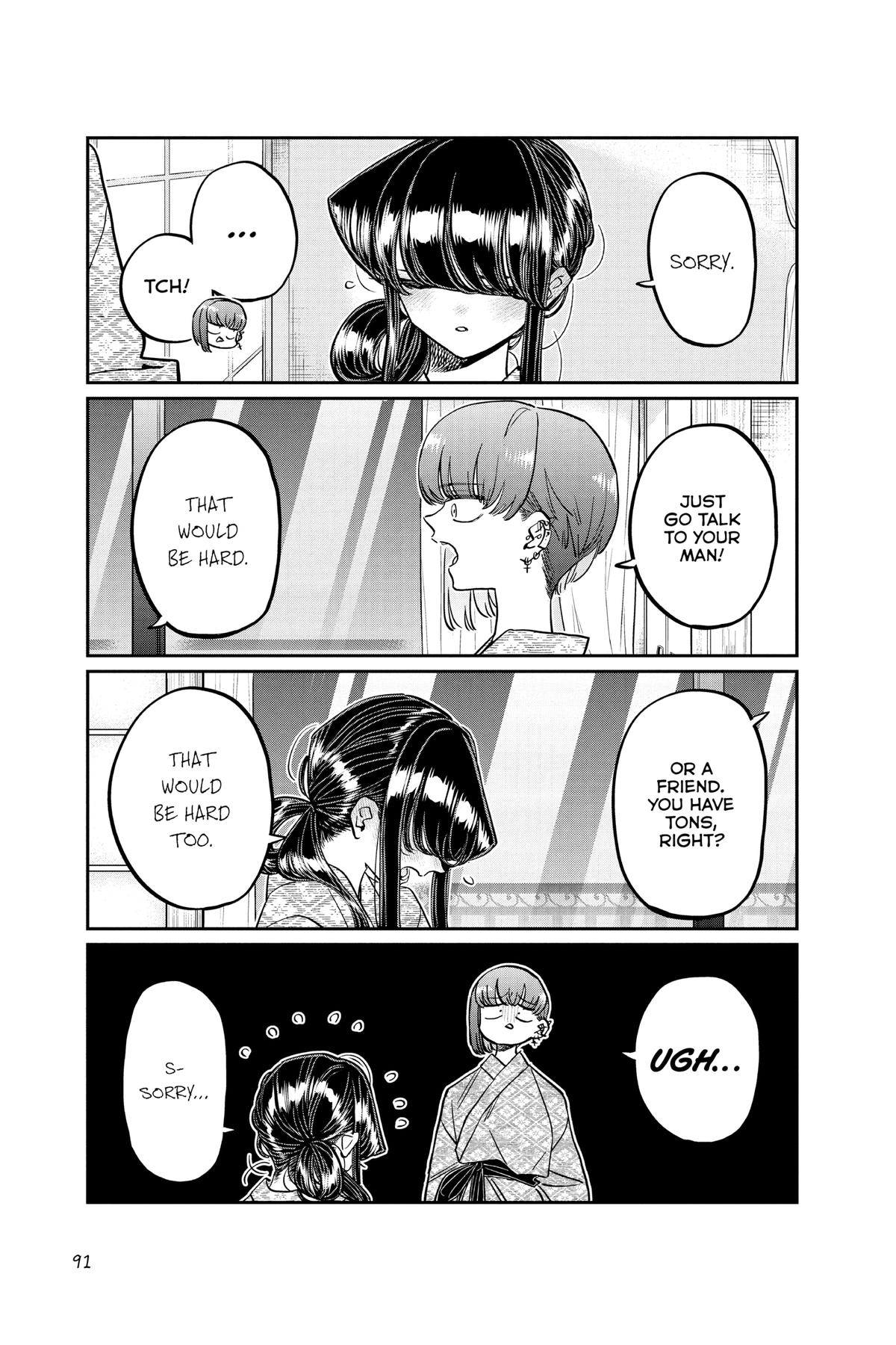 Komi Can’t Communicate Chapter 382