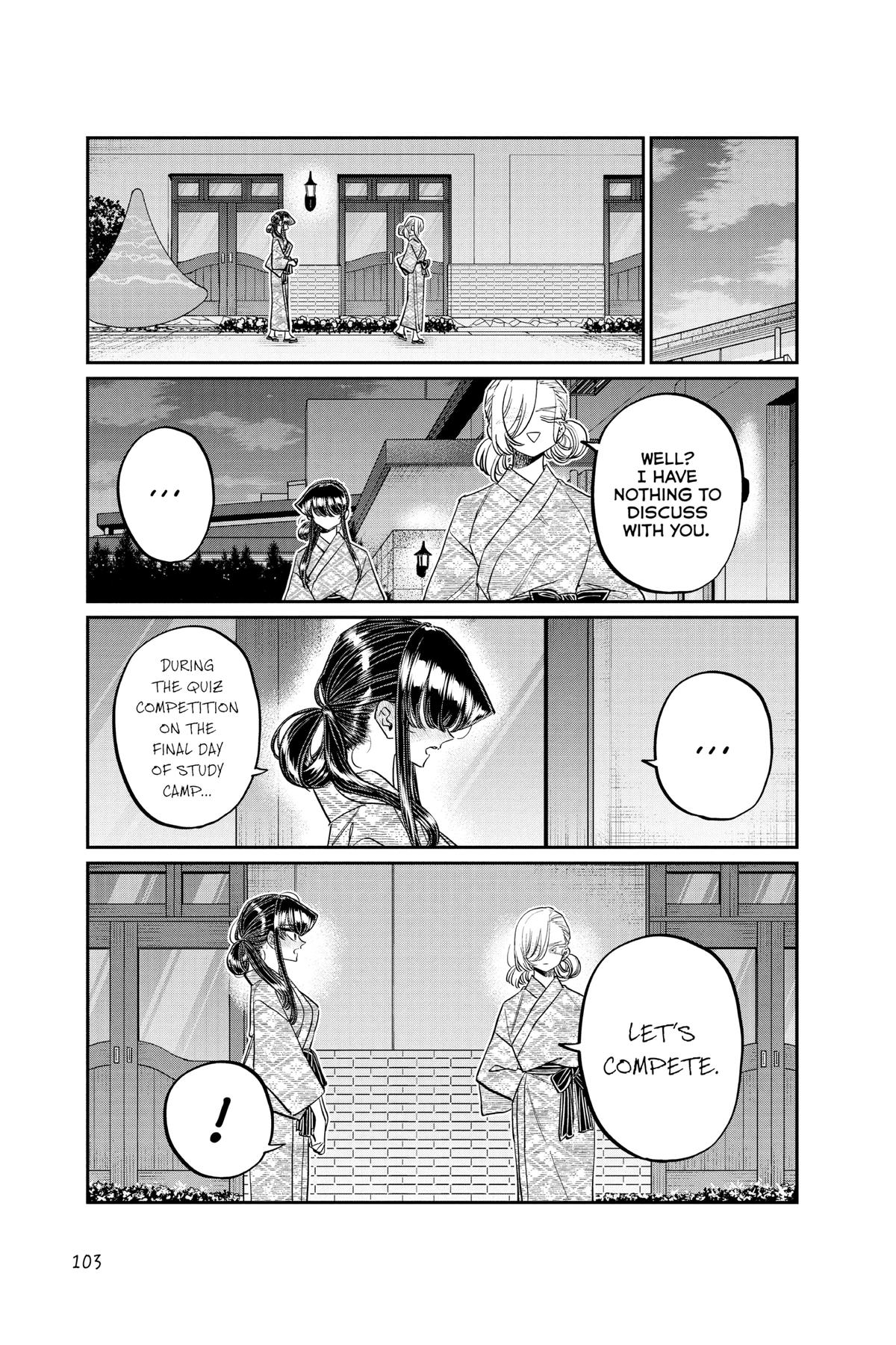 Komi Can’t Communicate Chapter 383