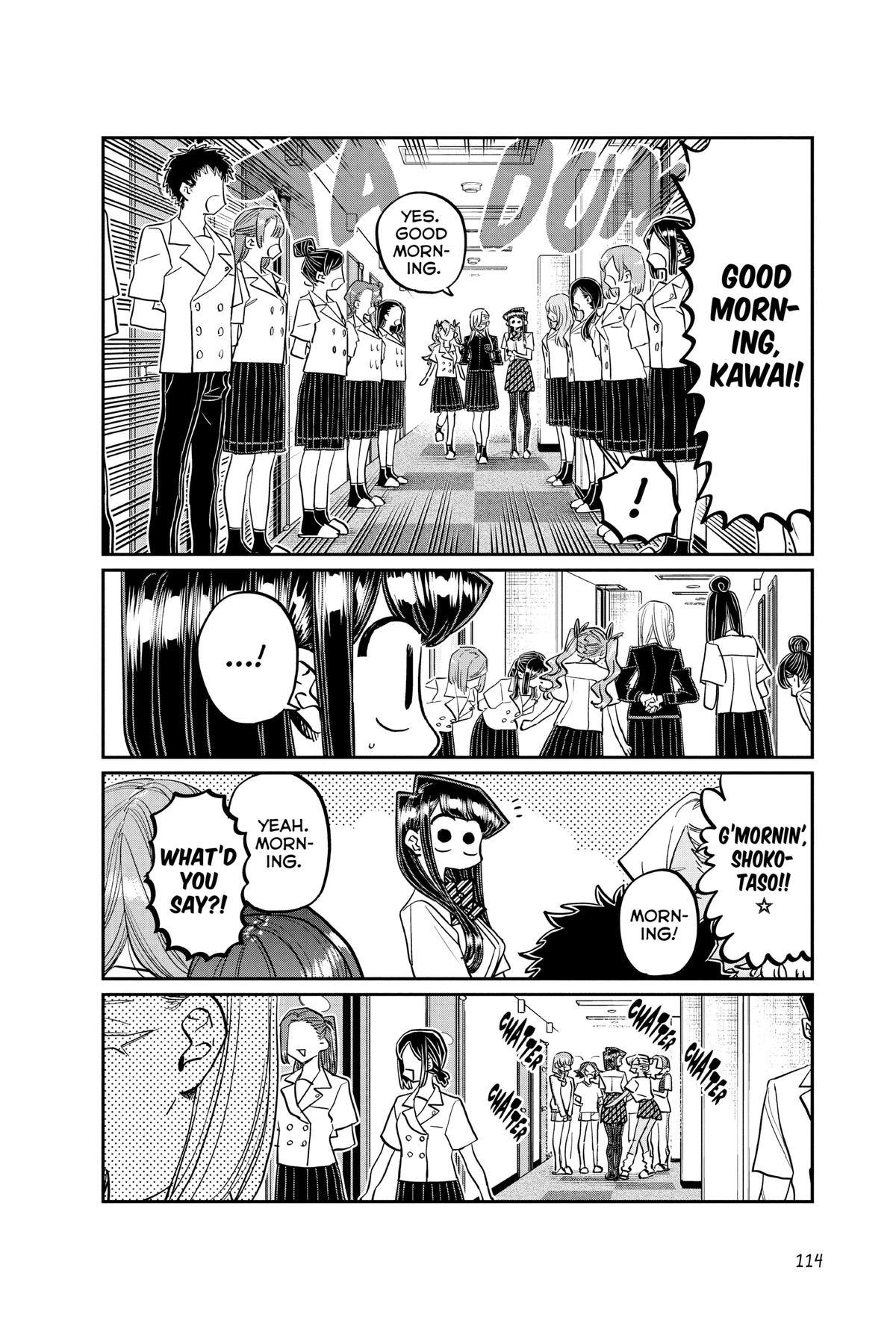 Komi Can’t Communicate Chapter 384