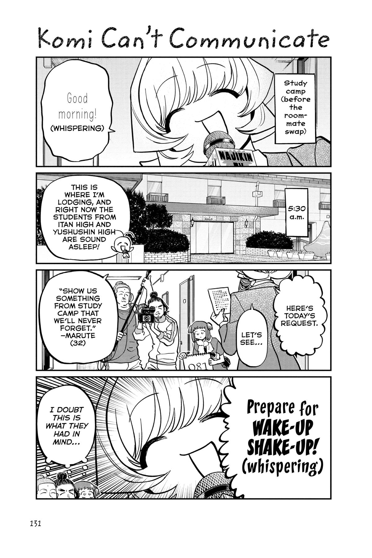 Komi Can’t Communicate Chapter 385