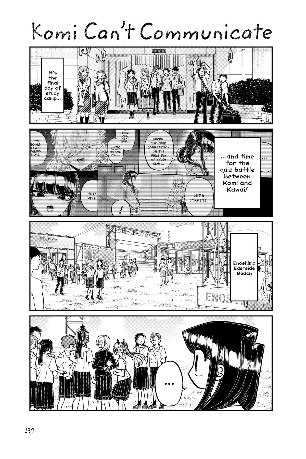 Komi Can’t Communicate Chapter 386