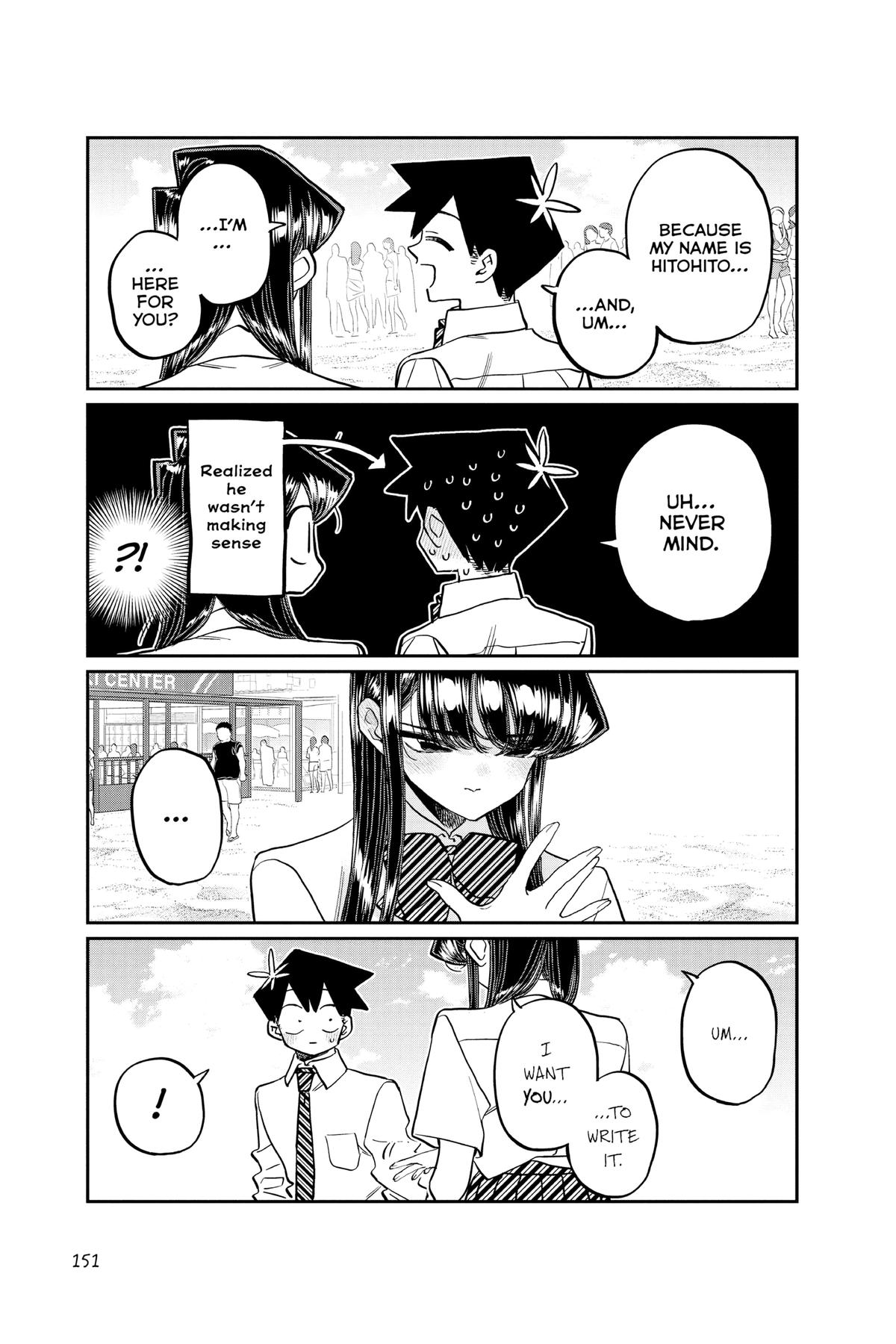 Komi Can’t Communicate Chapter 386