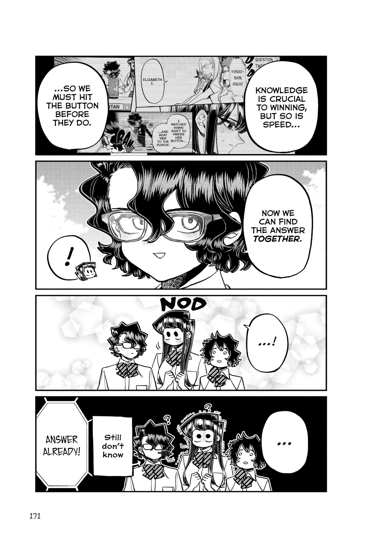 Komi Can’t Communicate Chapter 387