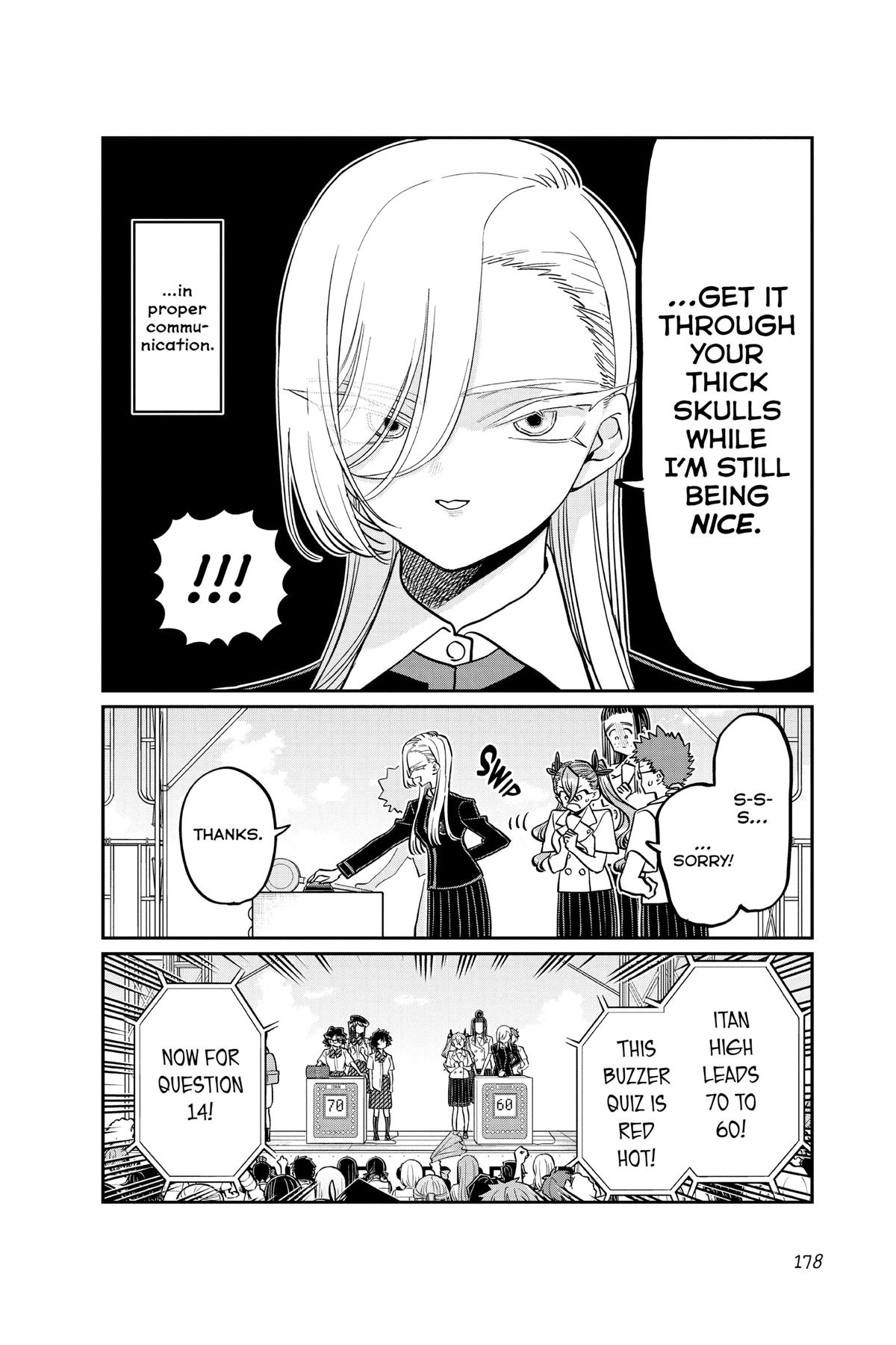 Komi Can’t Communicate Chapter 388