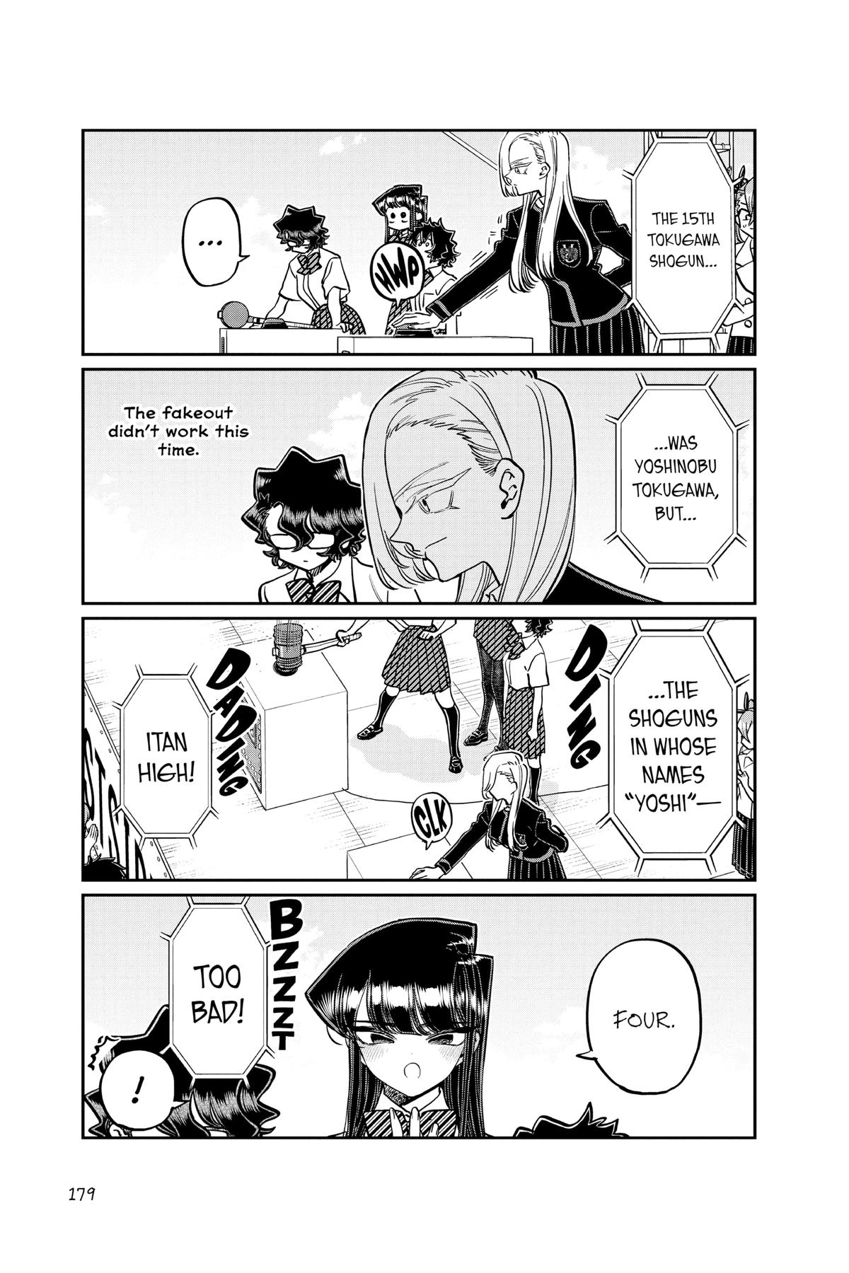 Komi Can’t Communicate Chapter 388