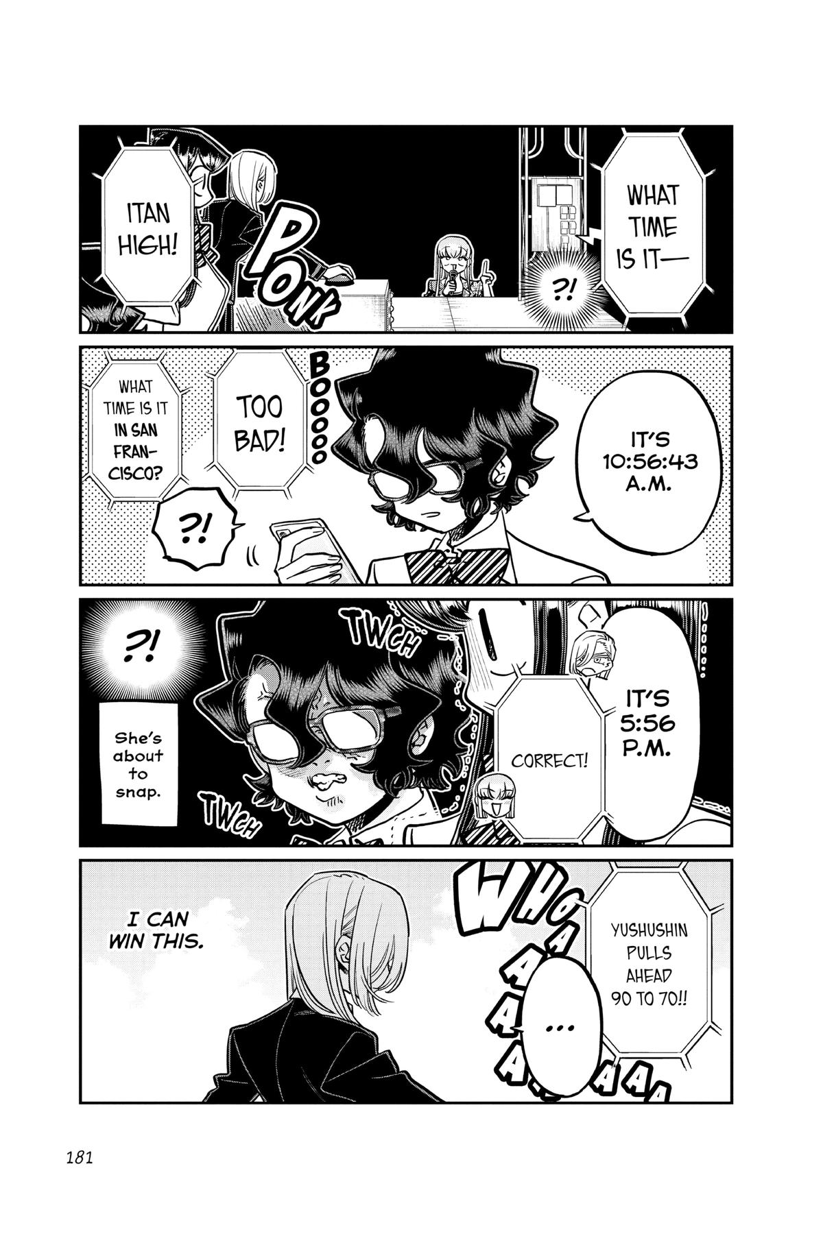 Komi Can’t Communicate Chapter 388