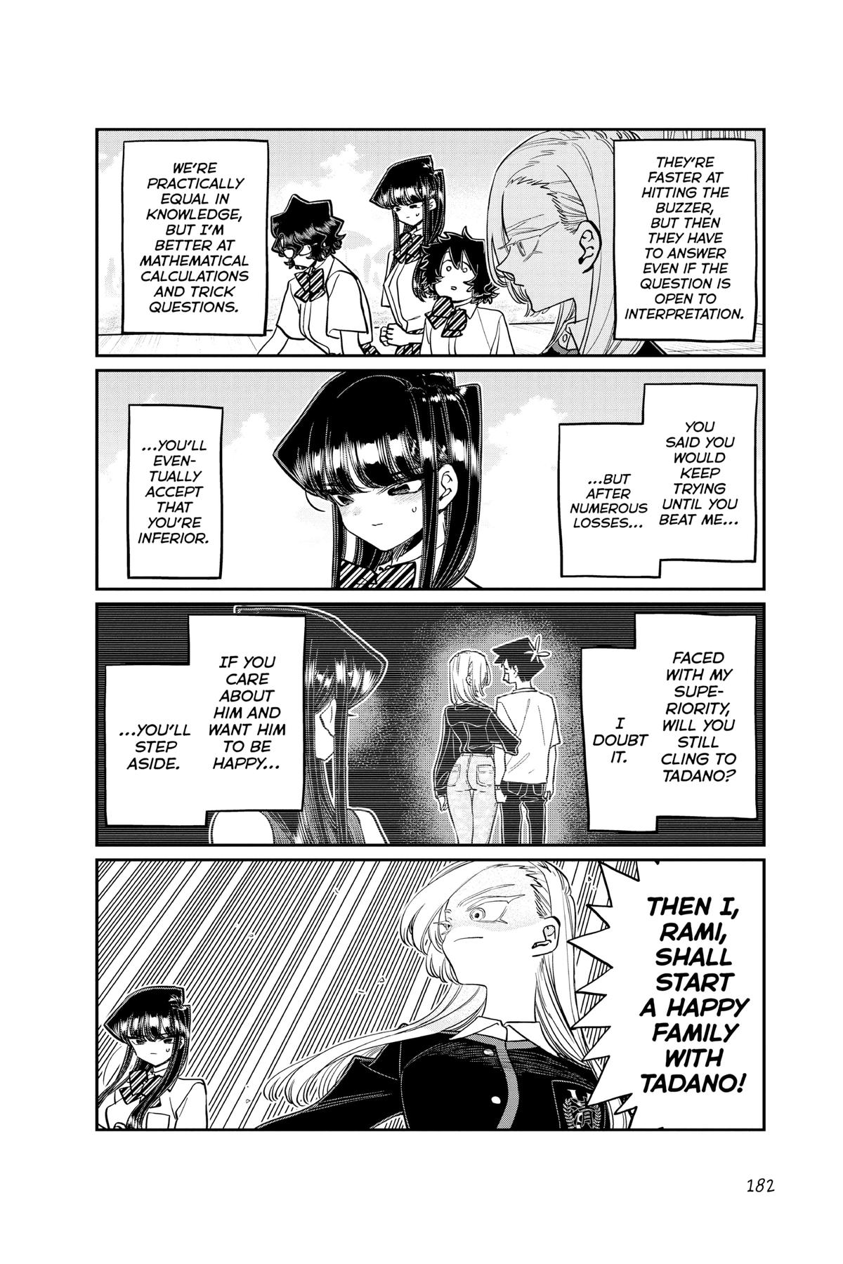 Komi Can’t Communicate Chapter 388