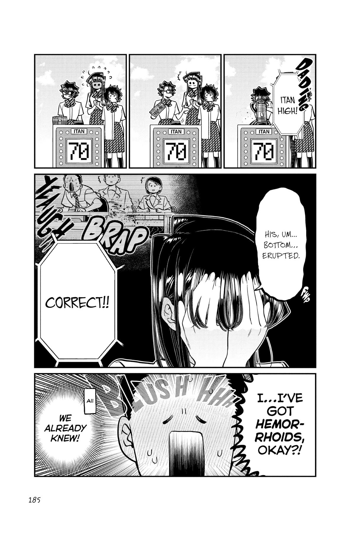 Komi Can’t Communicate Chapter 388