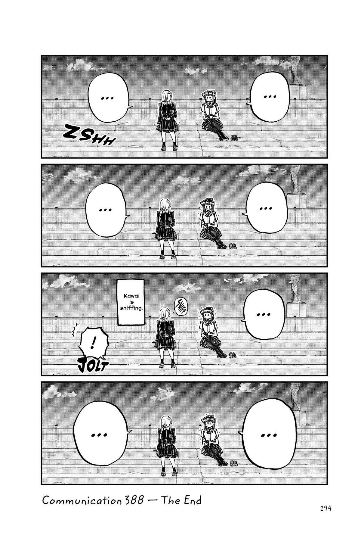 Komi Can’t Communicate Chapter 388