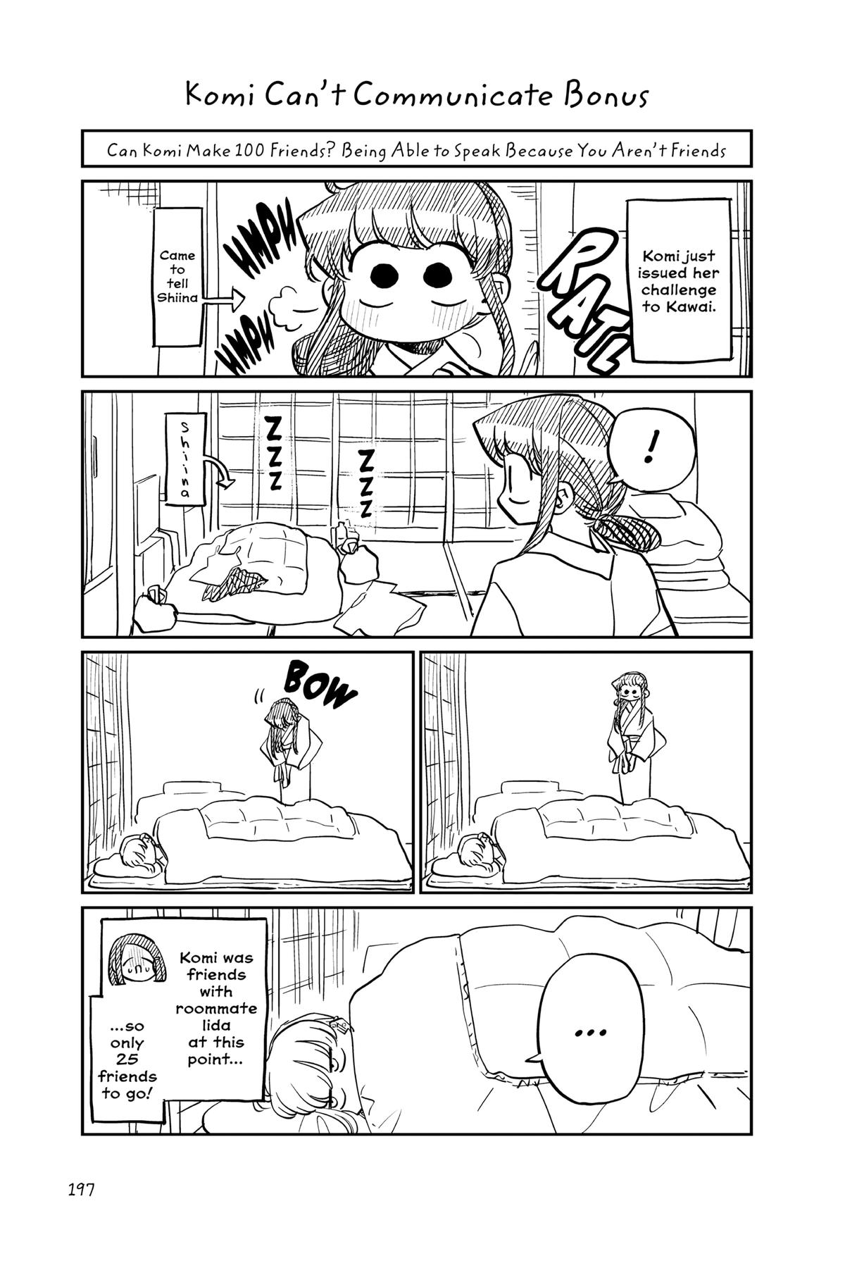 Komi Can’t Communicate Chapter 388.5