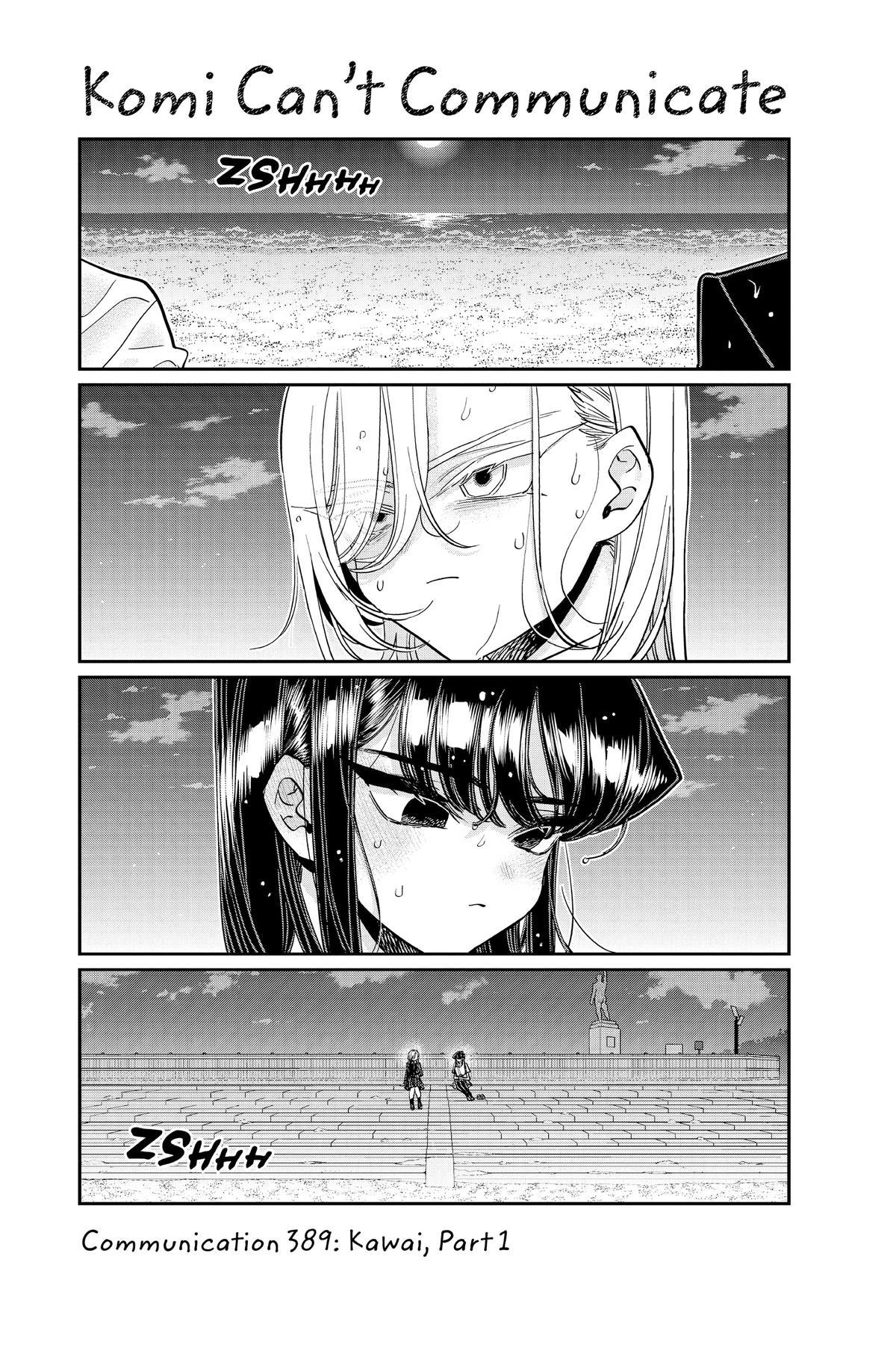 Komi Can’t Communicate Chapter 389