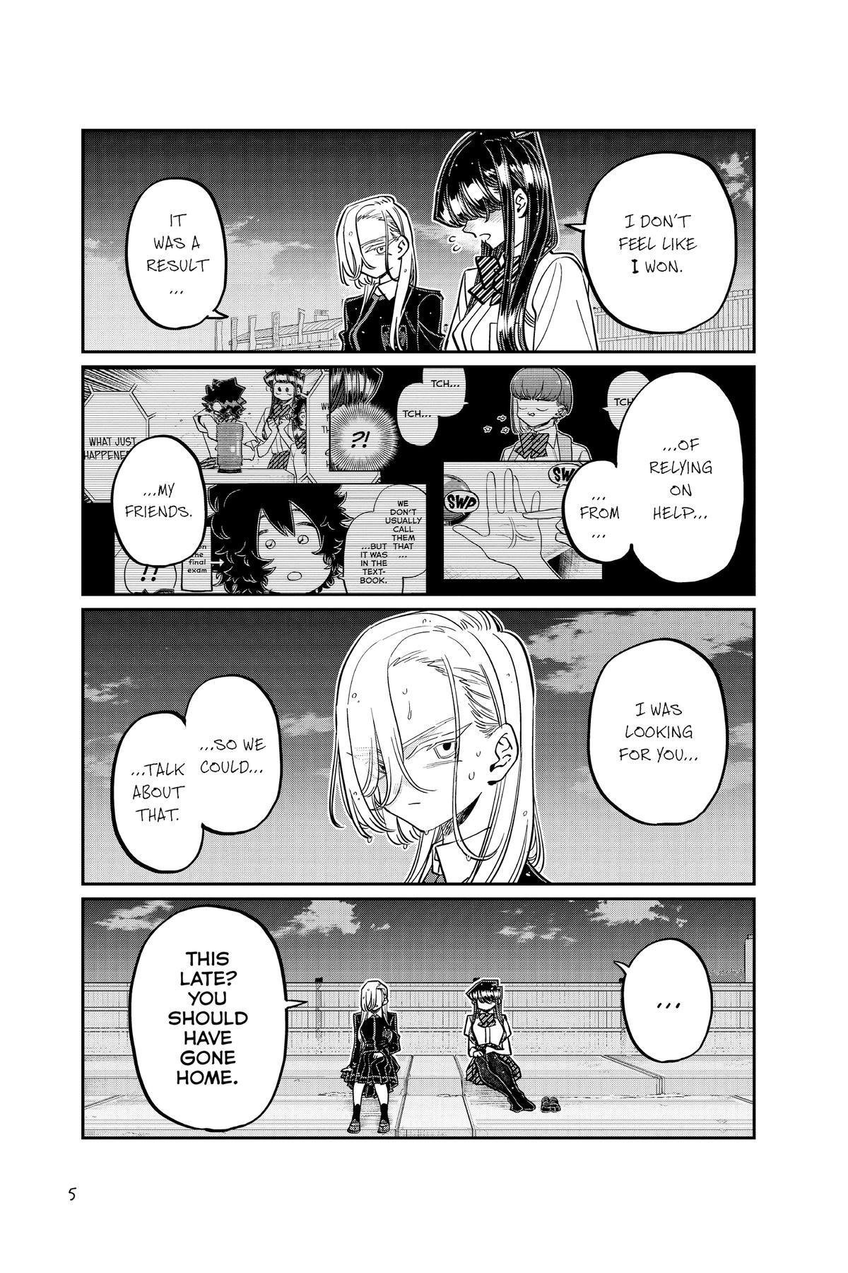 Komi Can’t Communicate Chapter 389