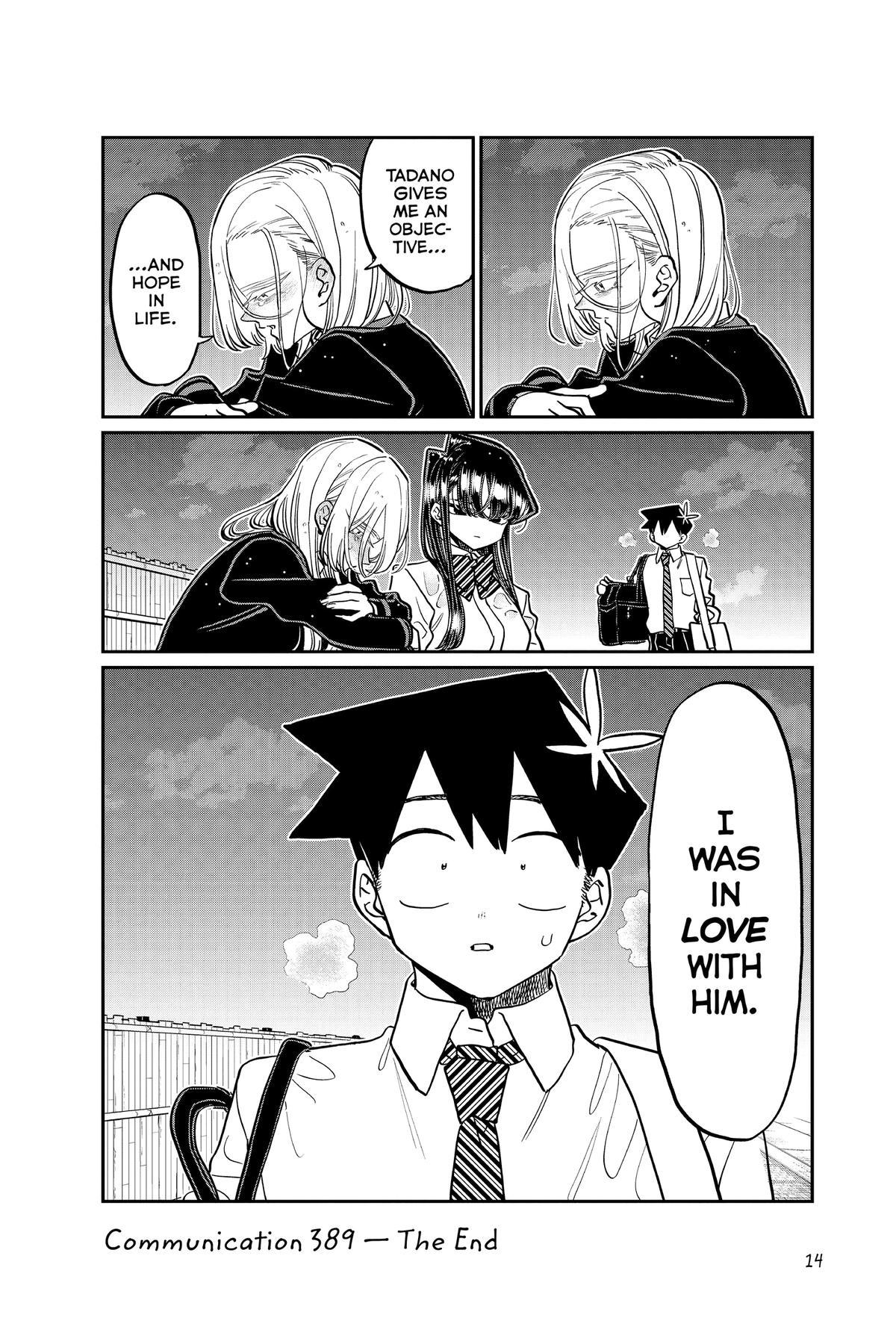 Komi Can’t Communicate Chapter 389