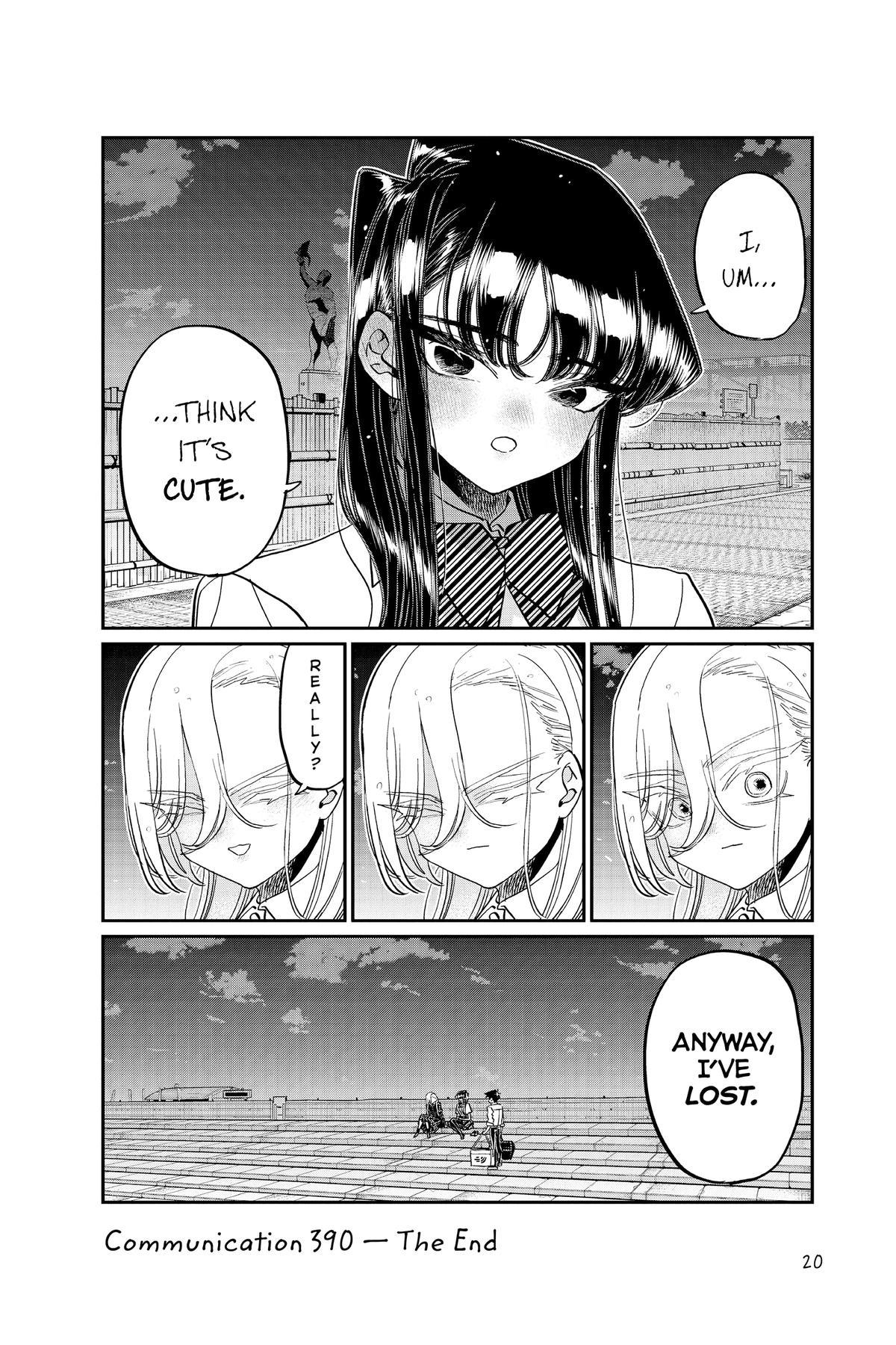 Komi Can’t Communicate Chapter 390