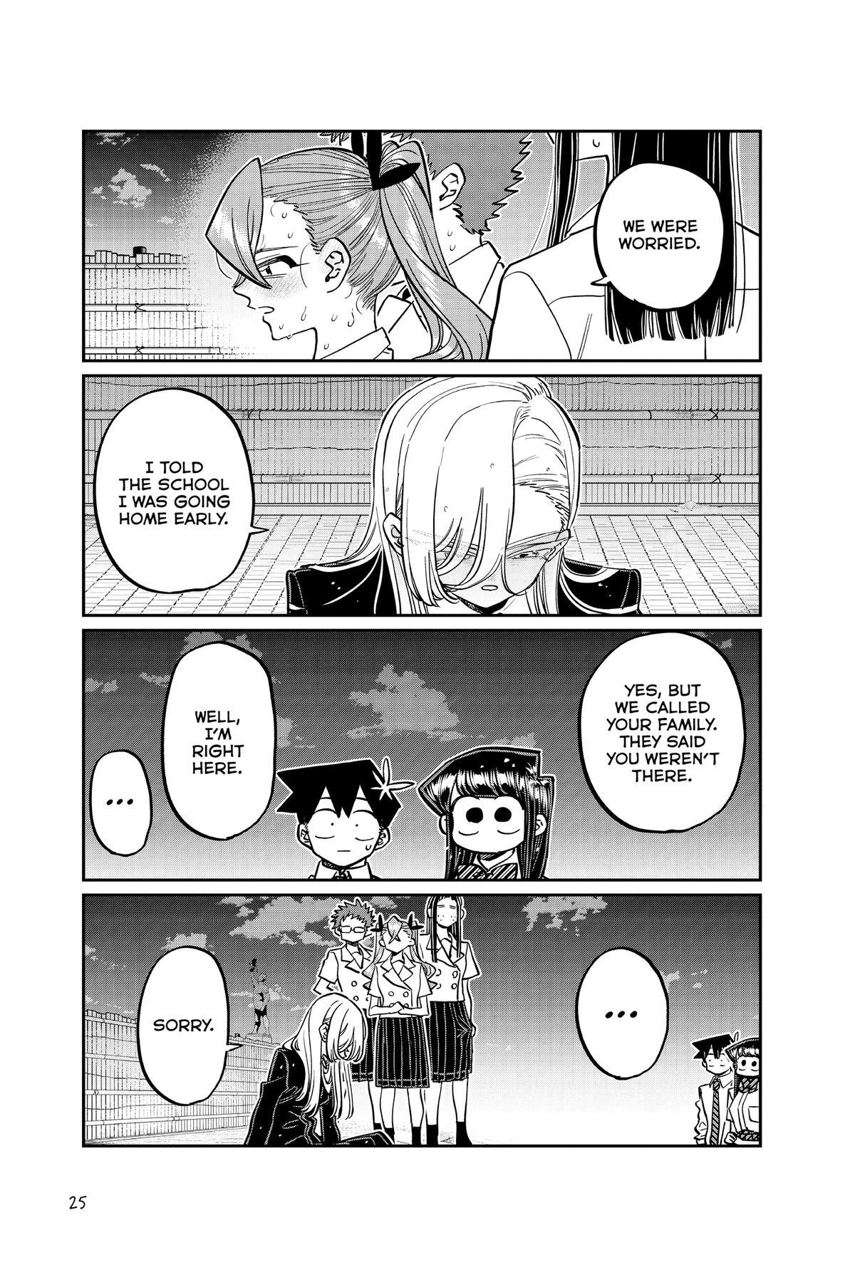 Komi Can’t Communicate Chapter 391