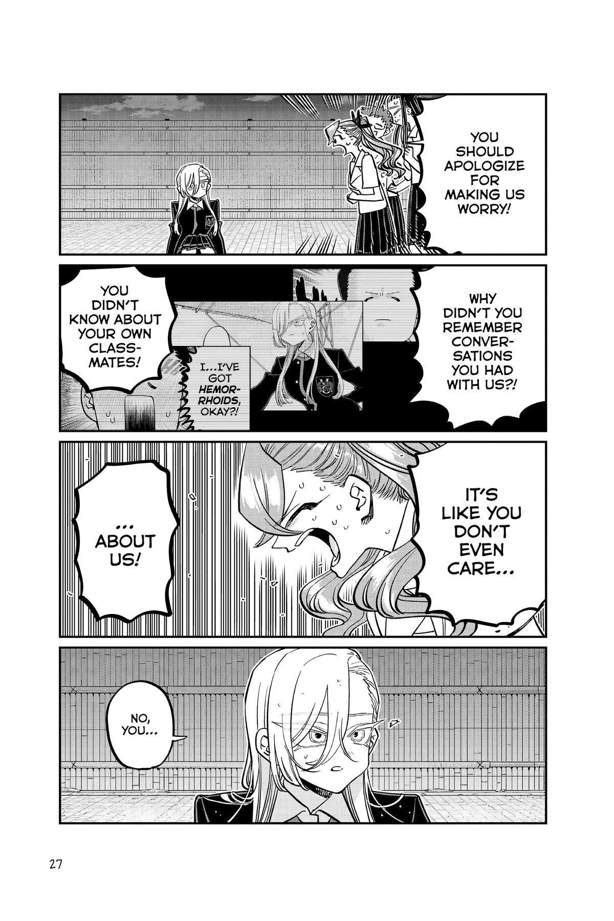 Komi Can’t Communicate Chapter 391