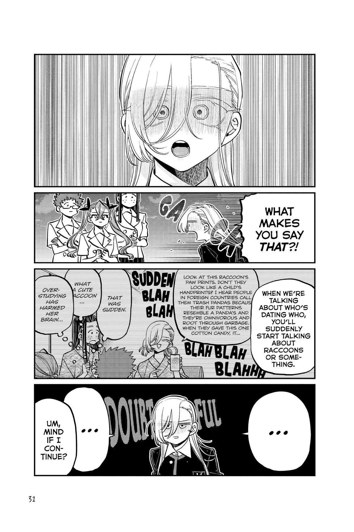 Komi Can’t Communicate Chapter 391