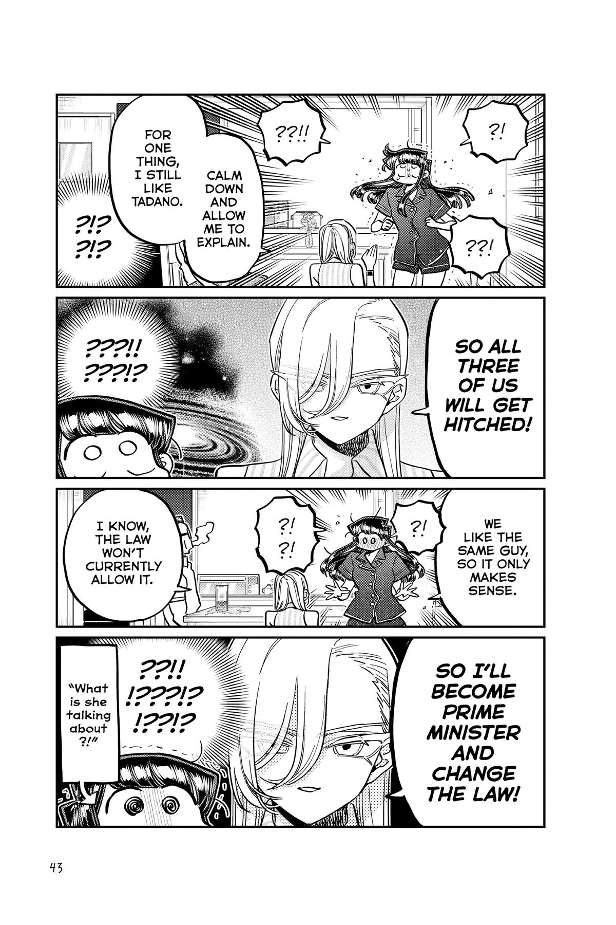 Komi Can’t Communicate Chapter 392