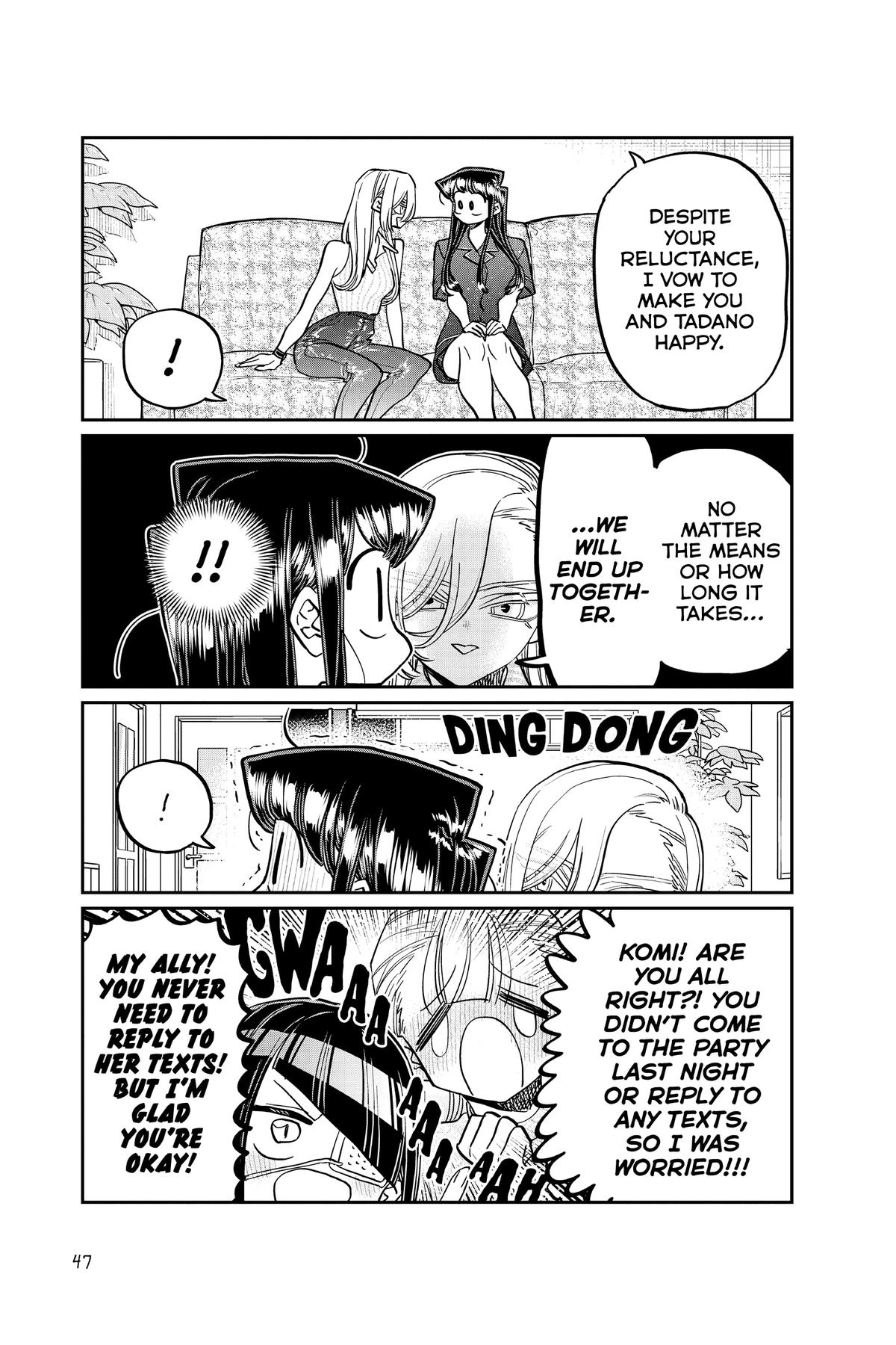 Komi Can’t Communicate Chapter 392