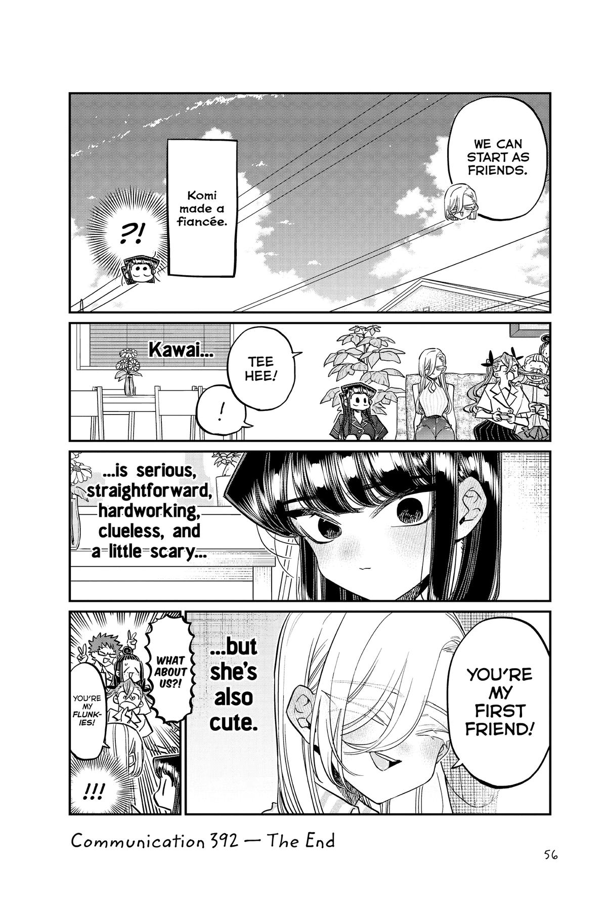 Komi Can’t Communicate Chapter 392