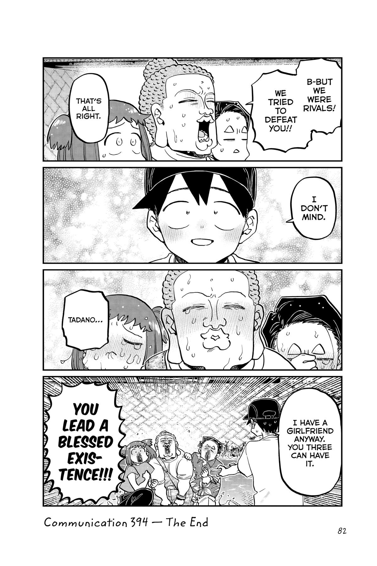 Komi Can’t Communicate Chapter 394