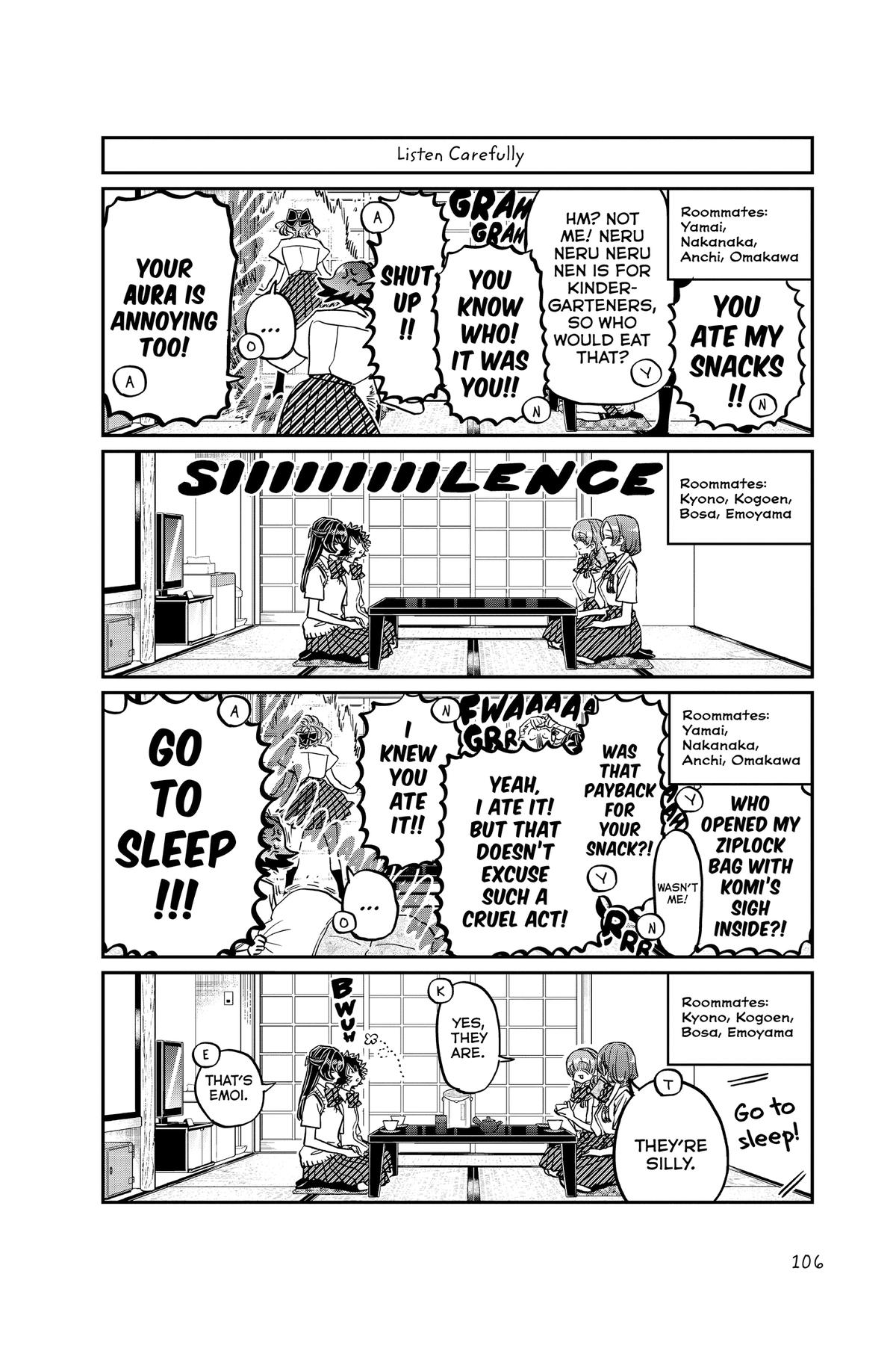 Komi Can’t Communicate Chapter 396