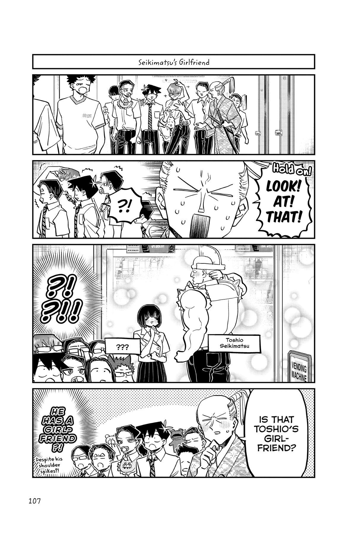 Komi Can’t Communicate Chapter 396