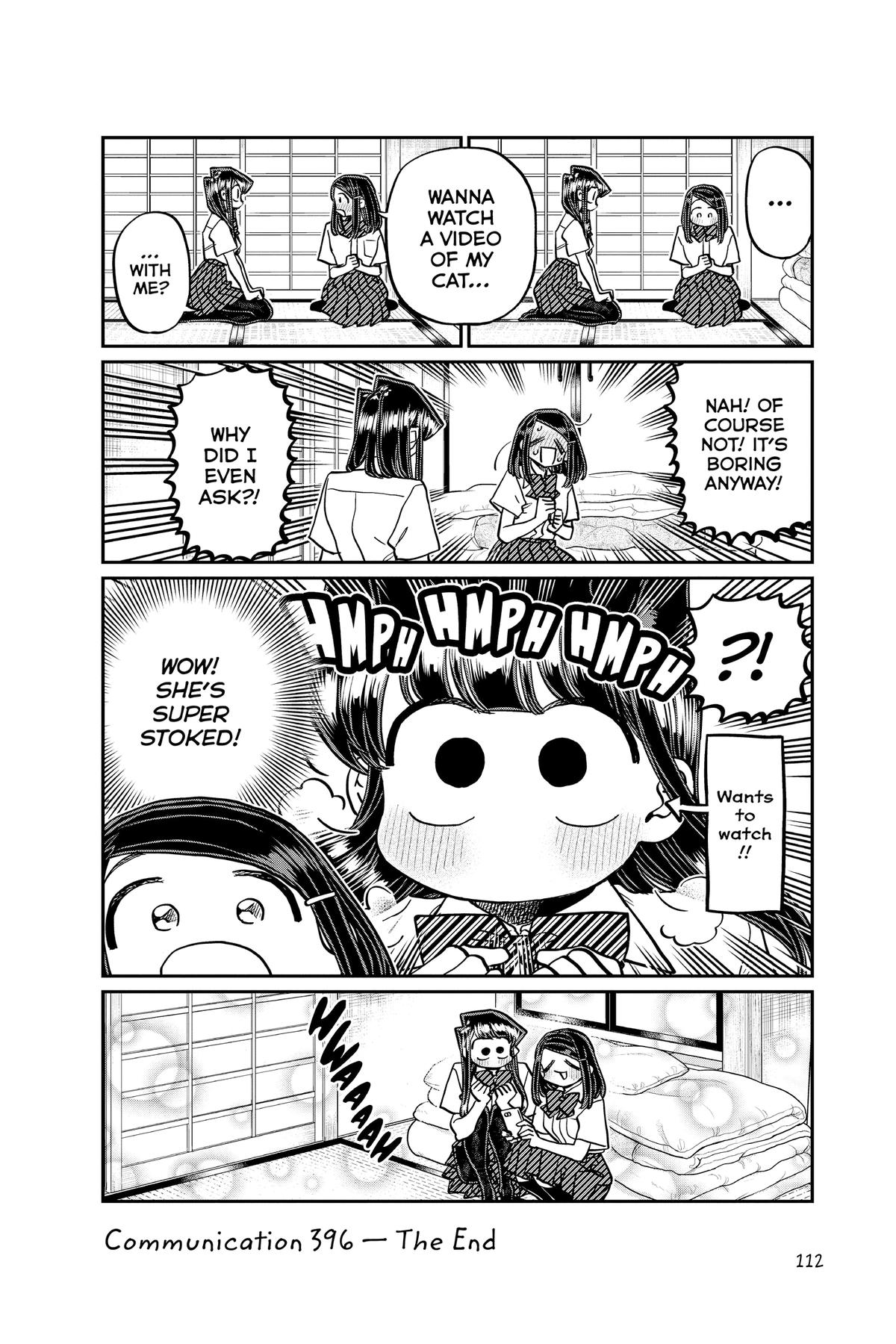 Komi Can’t Communicate Chapter 396