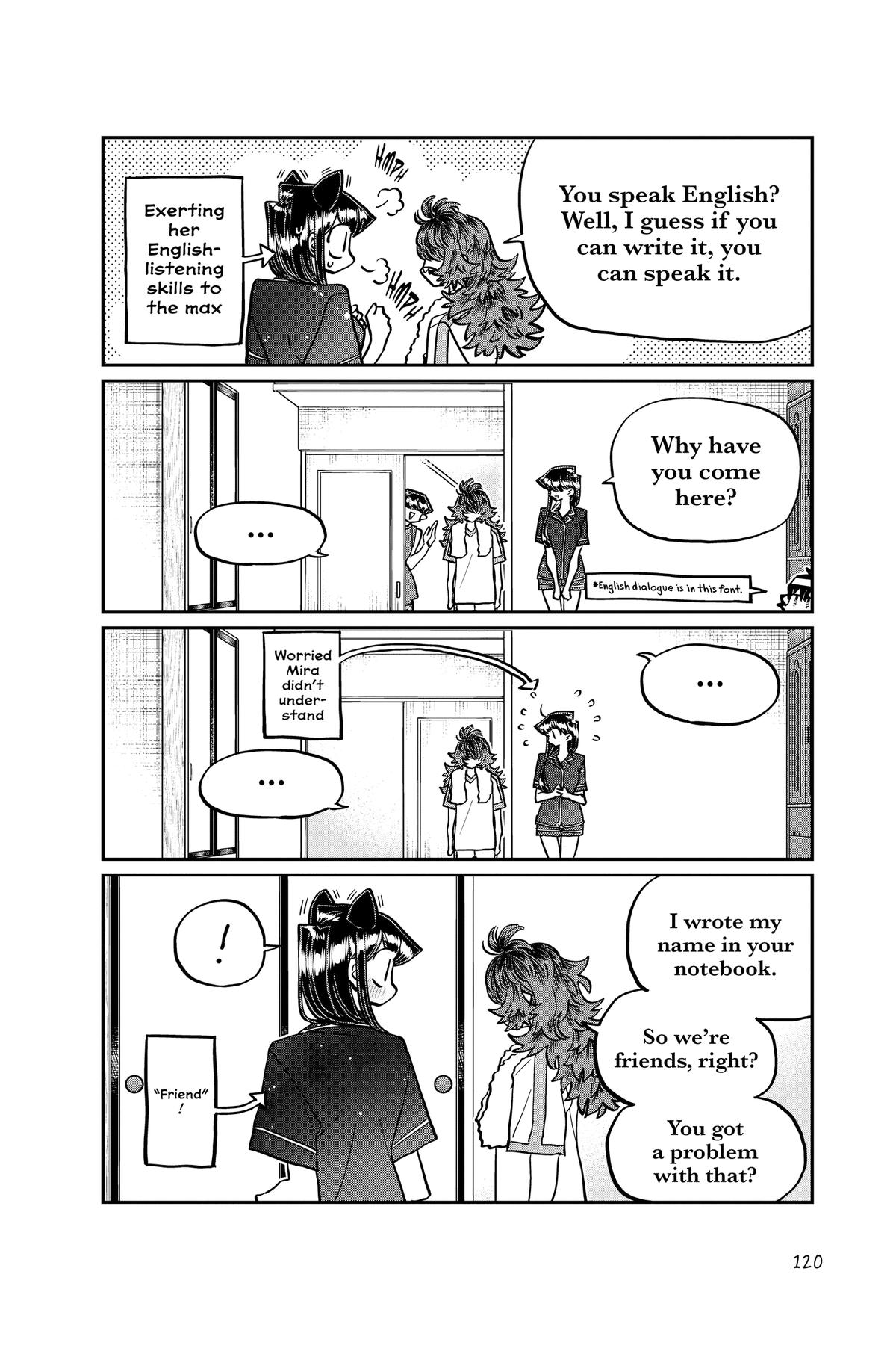 Komi Can’t Communicate Chapter 397