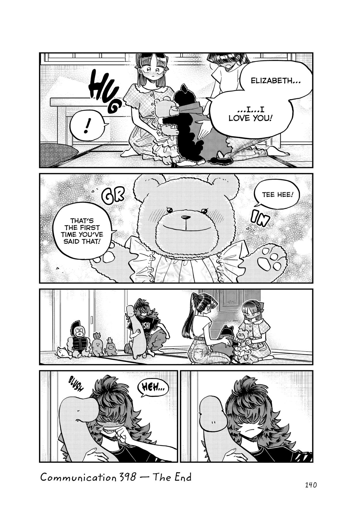 Komi Can’t Communicate Chapter 398