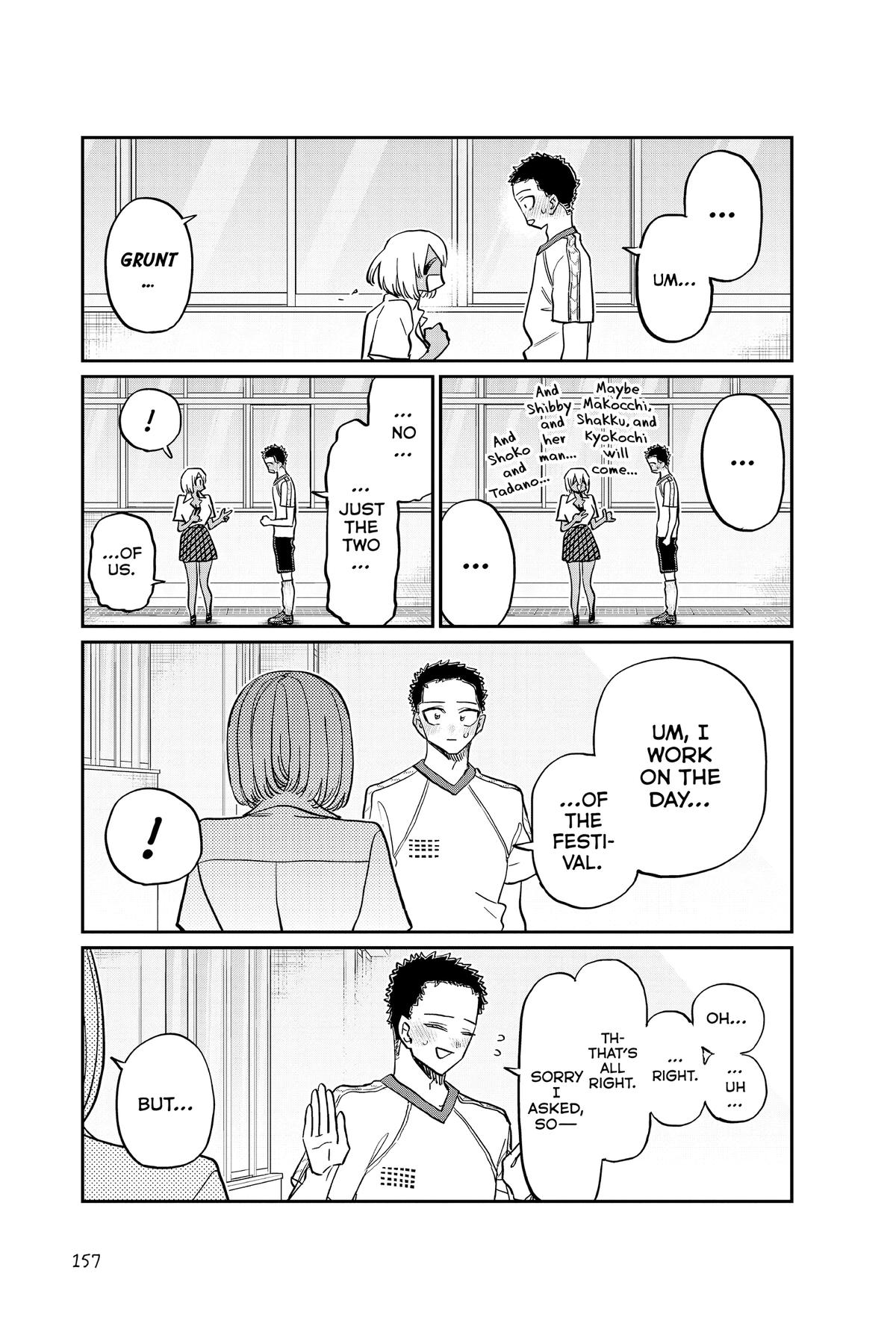 Komi Can’t Communicate Chapter 399