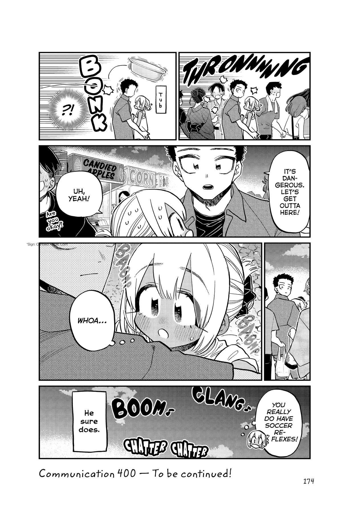 Komi Can’t Communicate Chapter 400