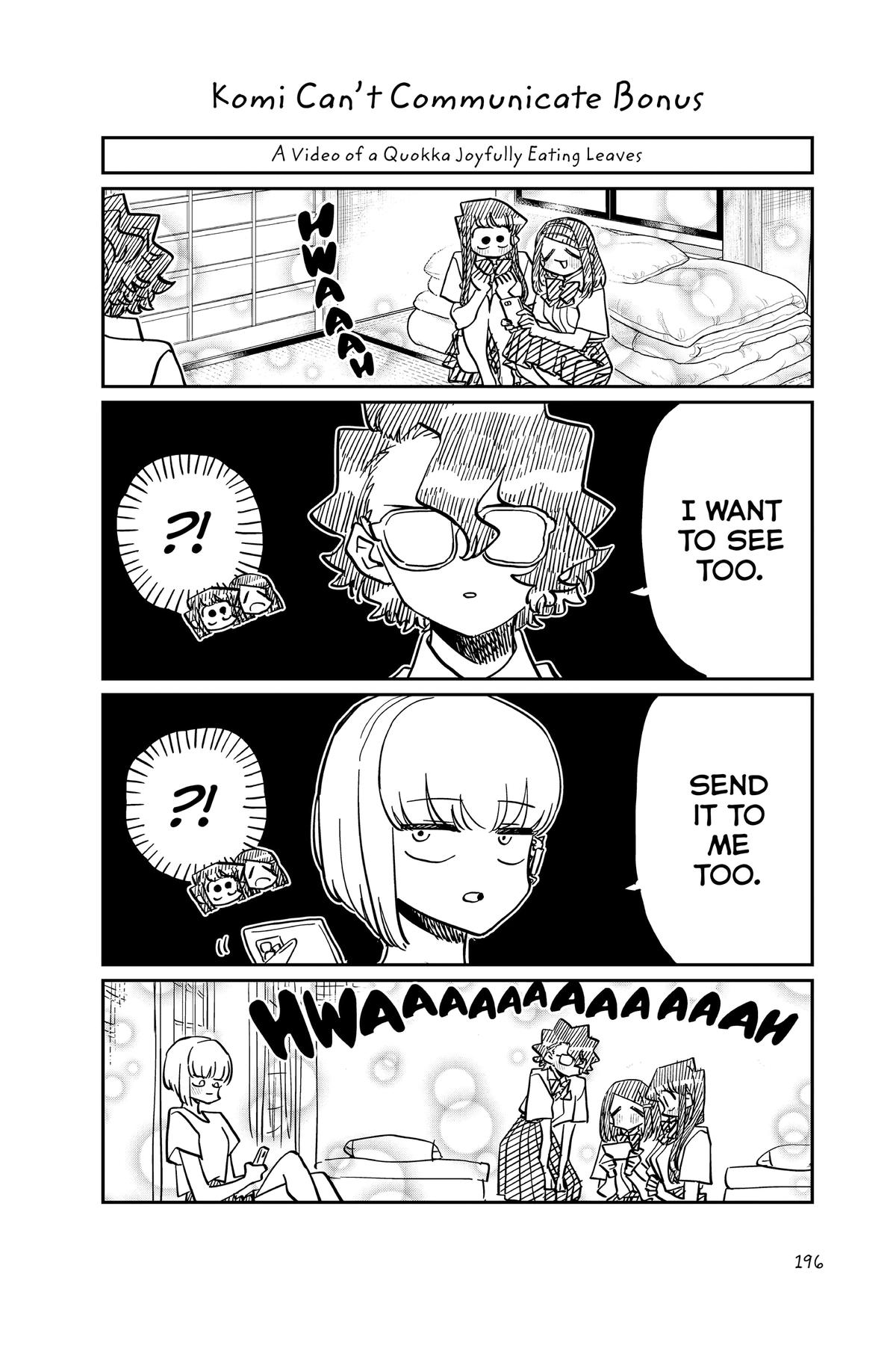 Komi Can’t Communicate Chapter 401