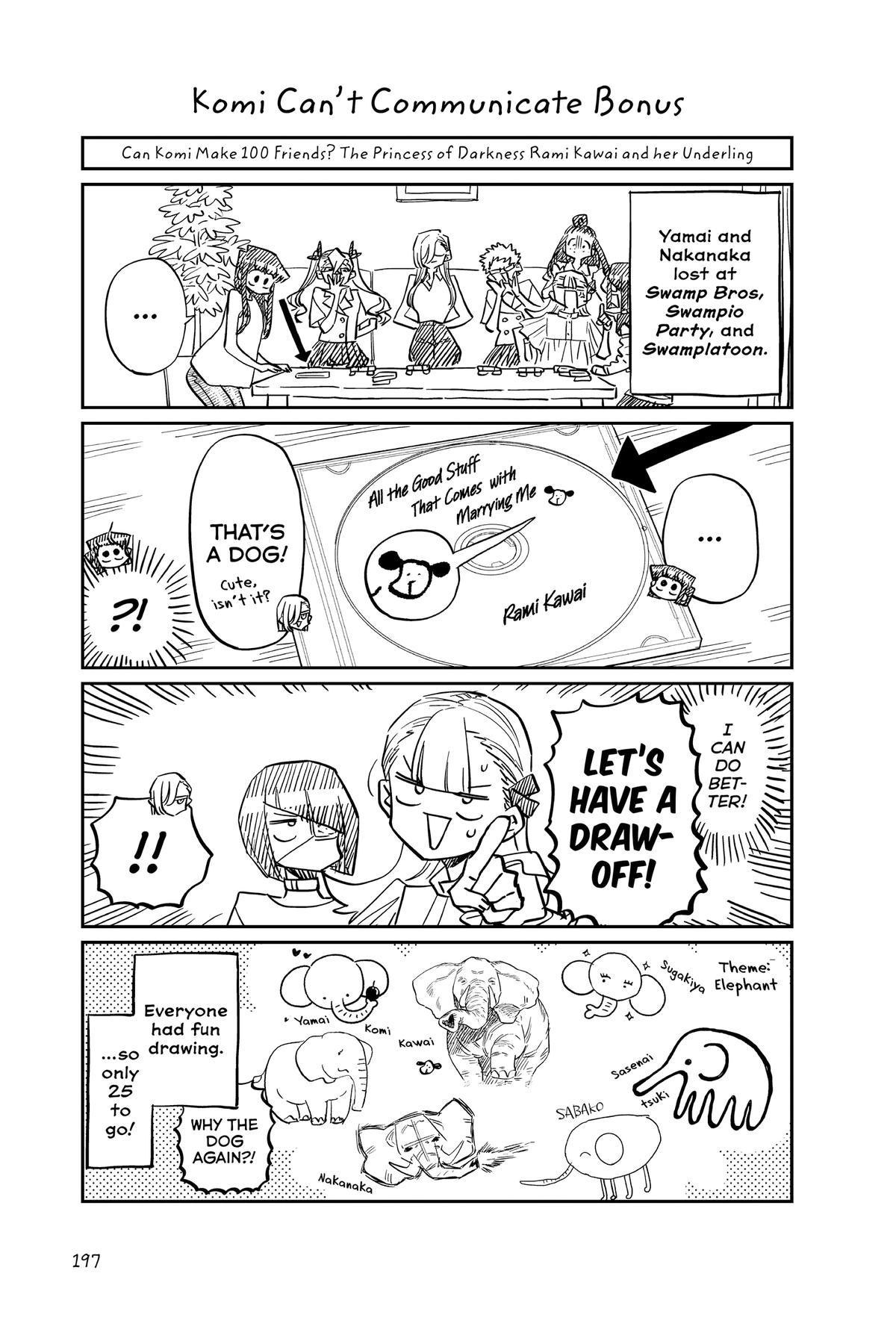 Komi Can’t Communicate Chapter 401