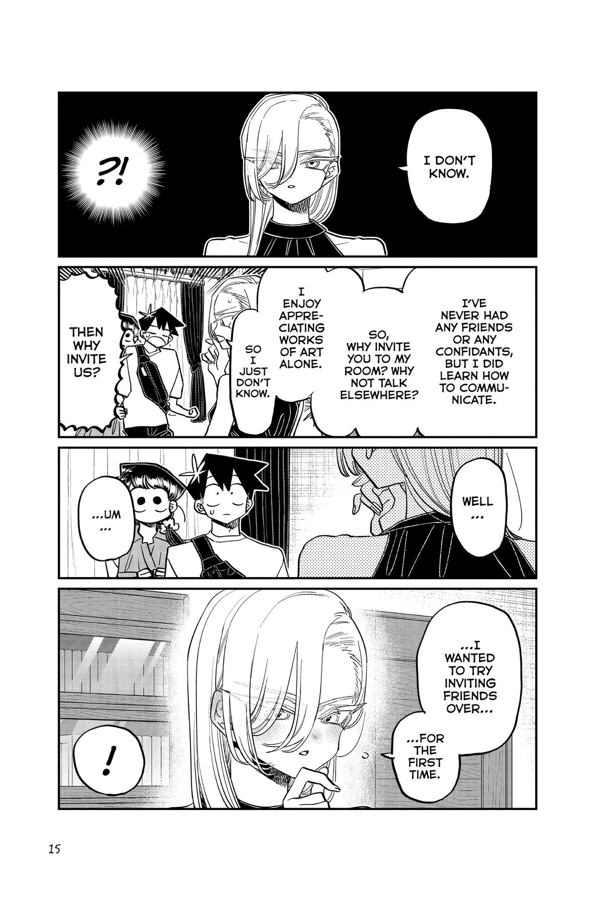 Komi Can’t Communicate Chapter 402