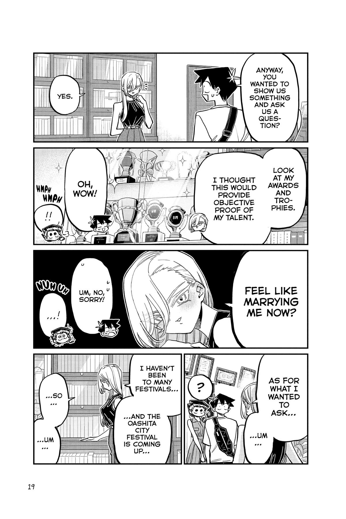 Komi Can’t Communicate Chapter 402