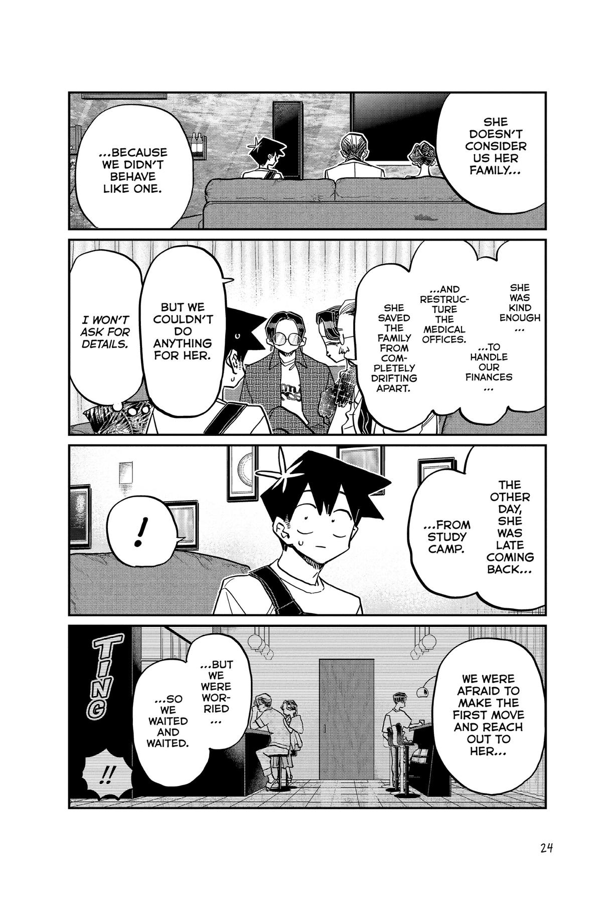 Komi Can’t Communicate Chapter 403