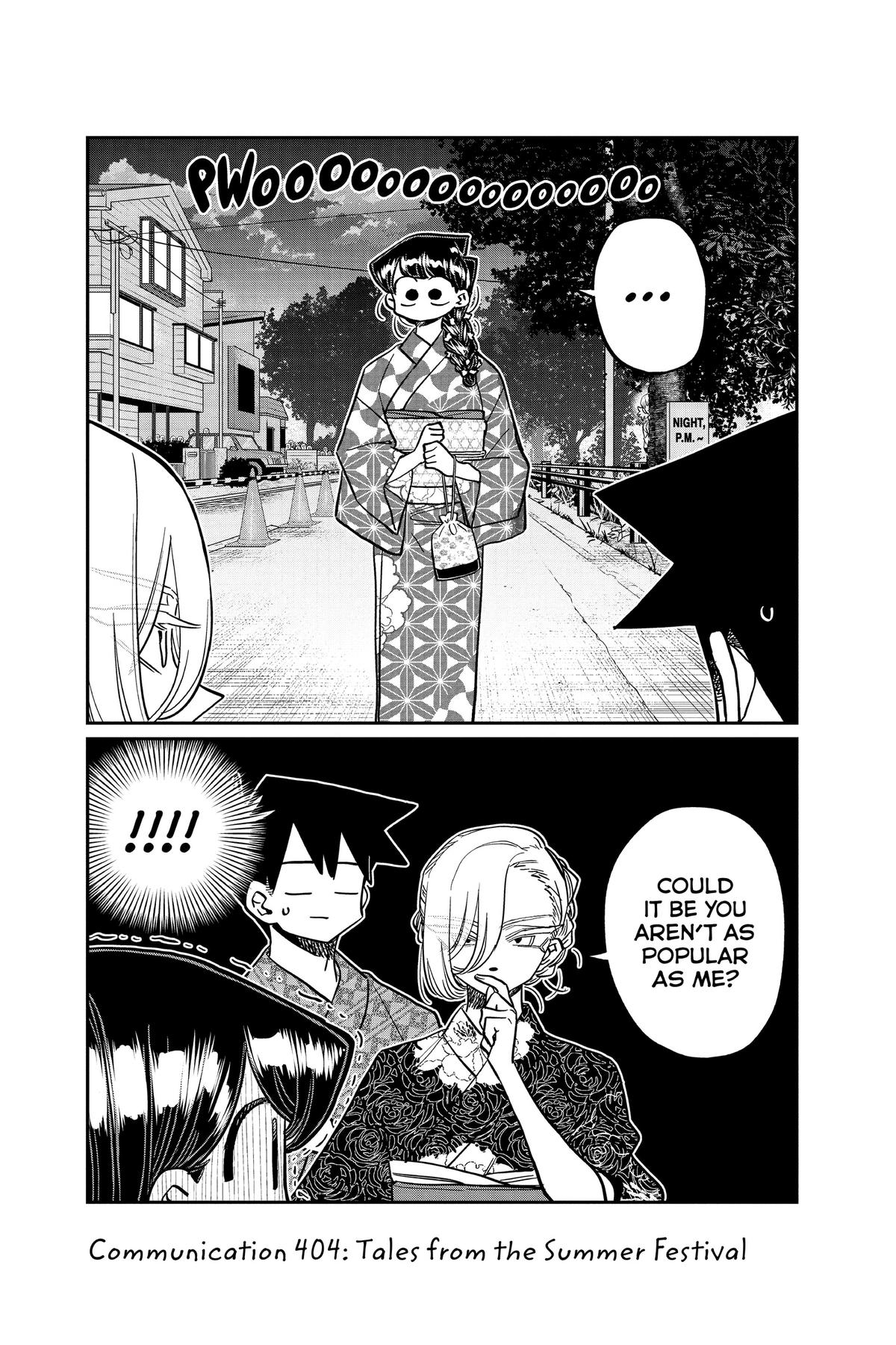 Komi Can’t Communicate Chapter 404