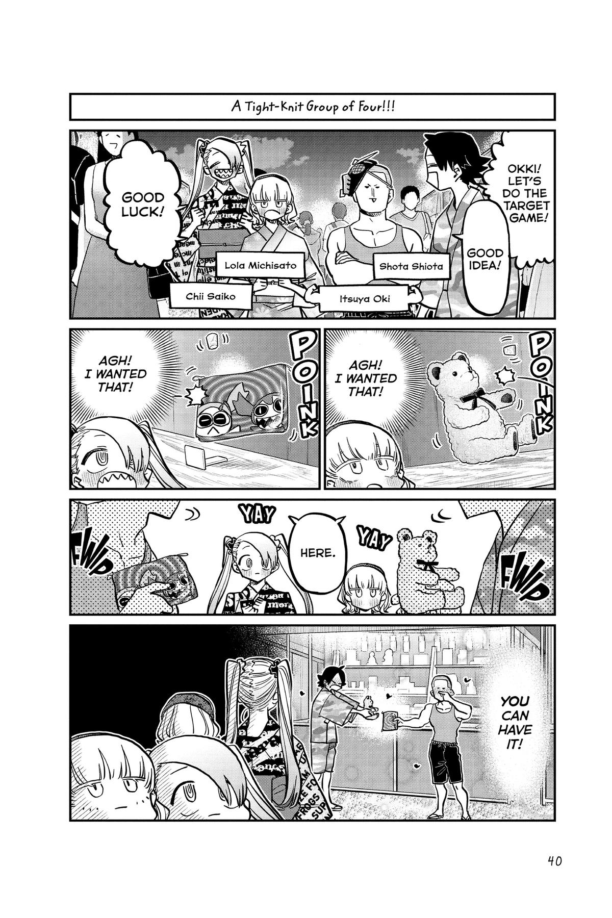 Komi Can’t Communicate Chapter 404