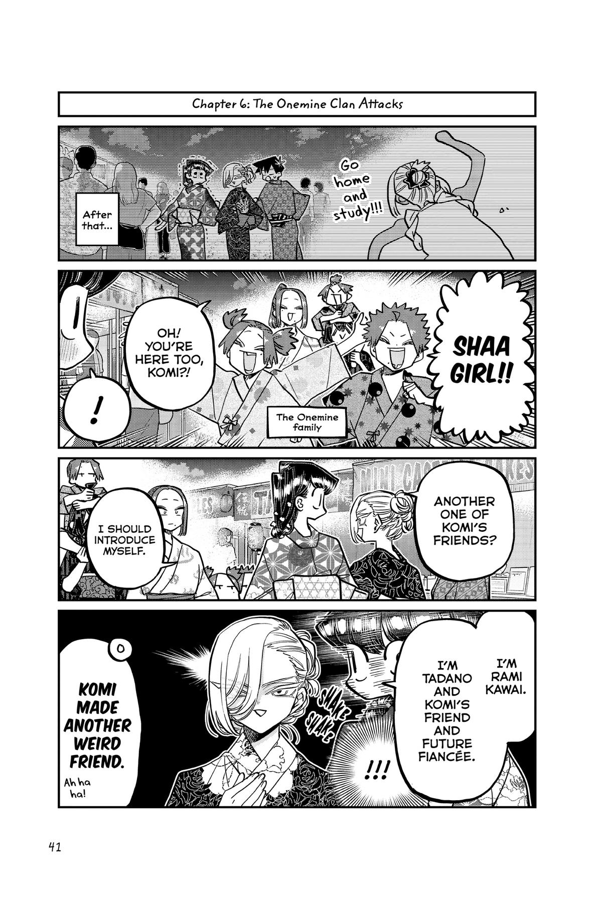 Komi Can’t Communicate Chapter 404