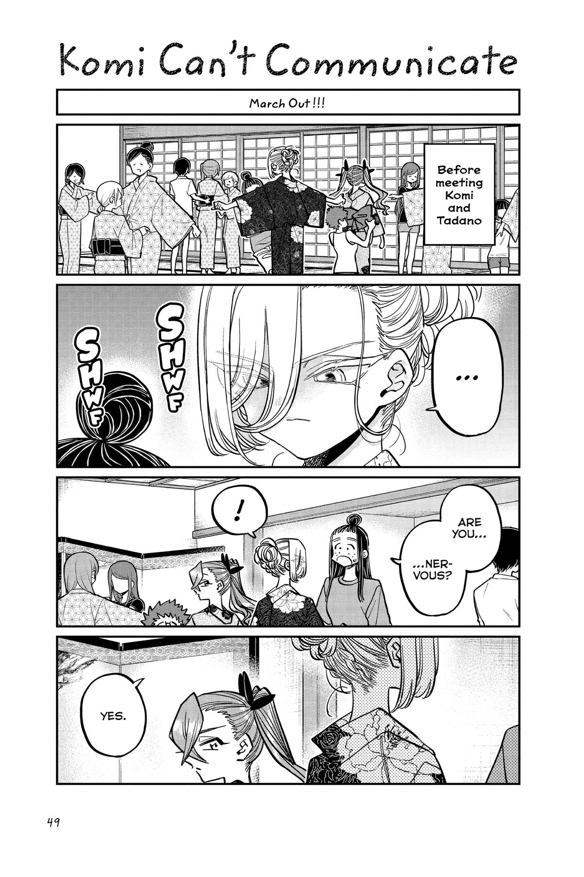 Komi Can’t Communicate Chapter 405