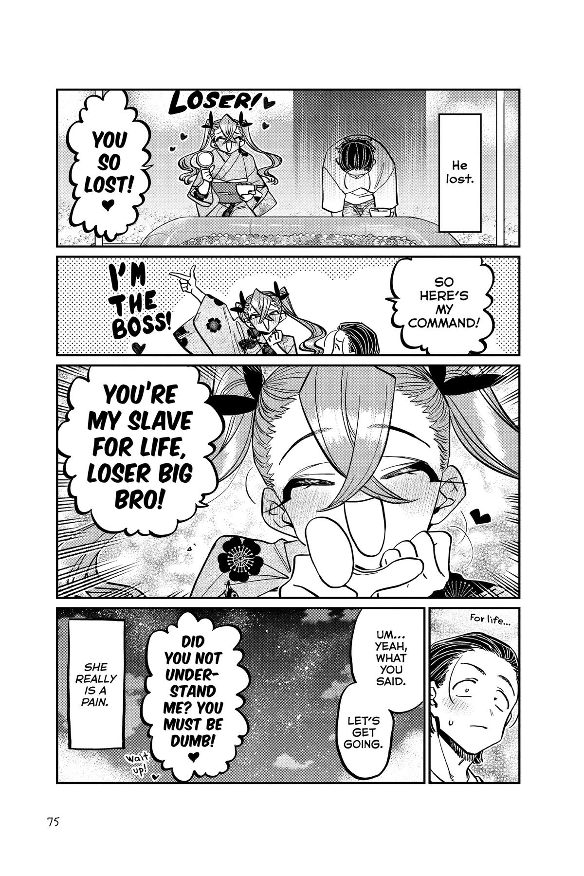 Komi Can’t Communicate Chapter 406