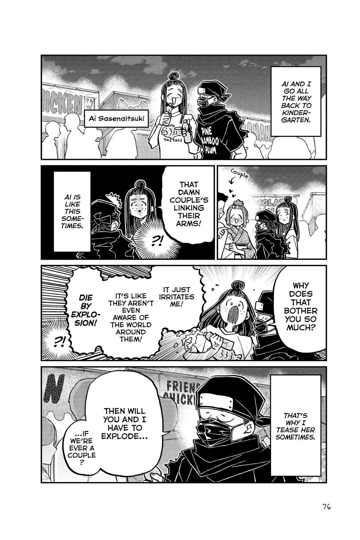 Komi Can’t Communicate Chapter 406