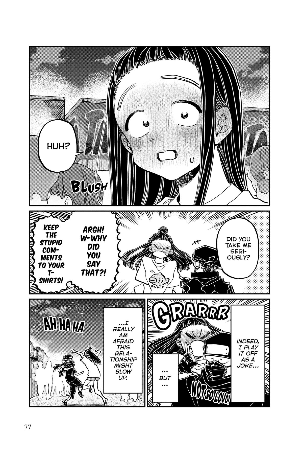 Komi Can’t Communicate Chapter 406