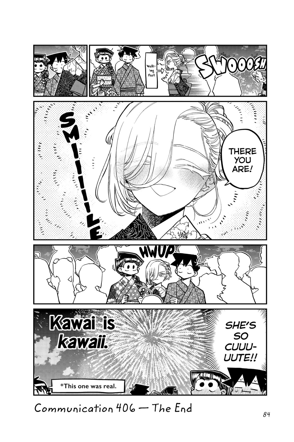 Komi Can’t Communicate Chapter 406