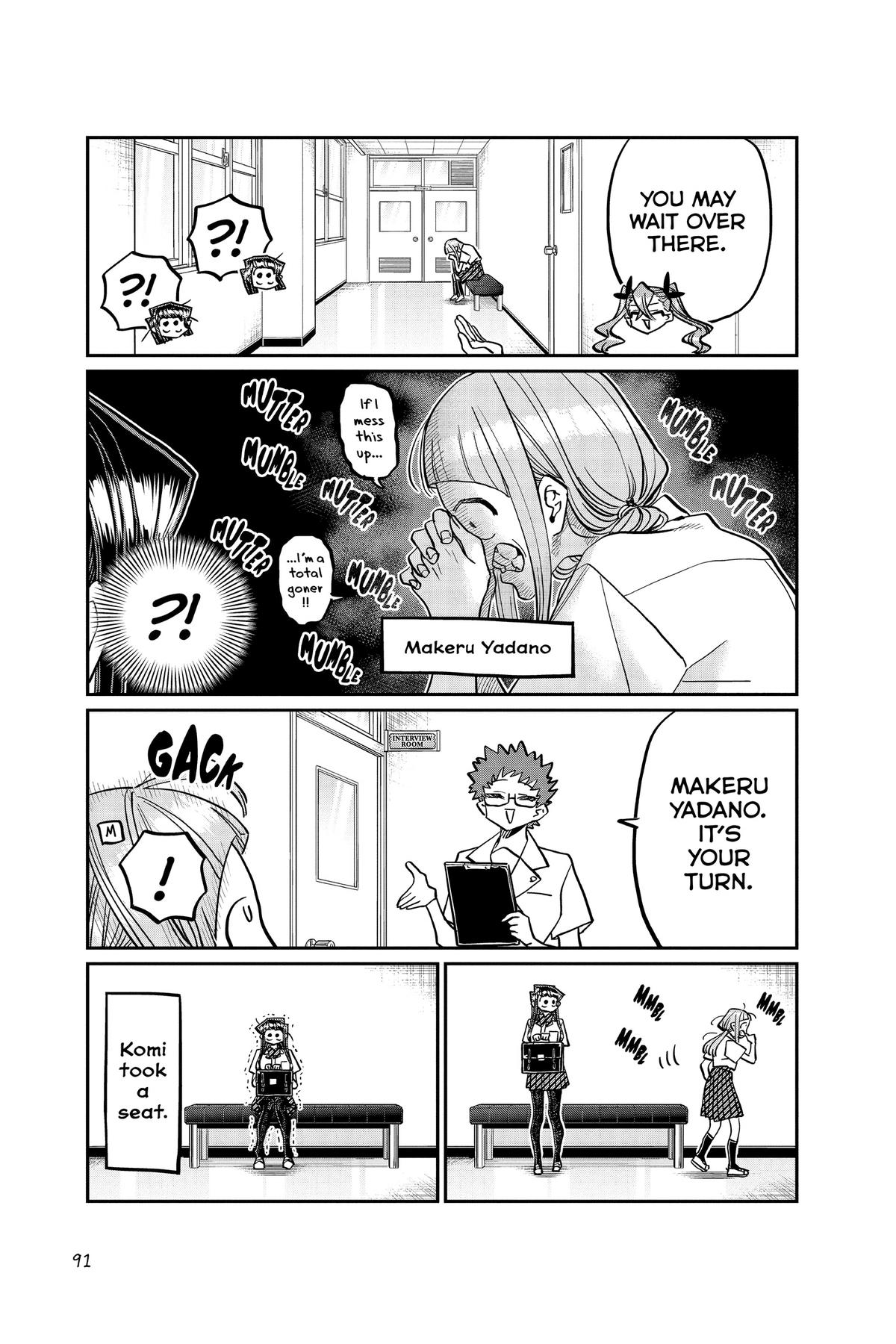 Komi Can’t Communicate Chapter 407