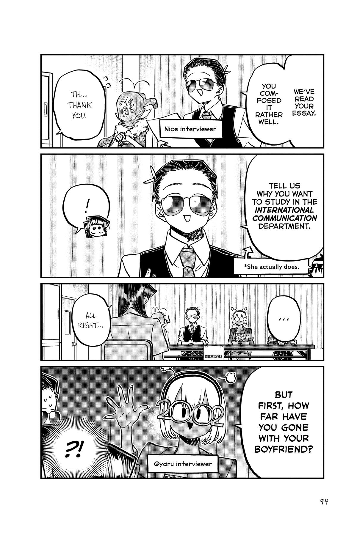 Komi Can’t Communicate Chapter 407